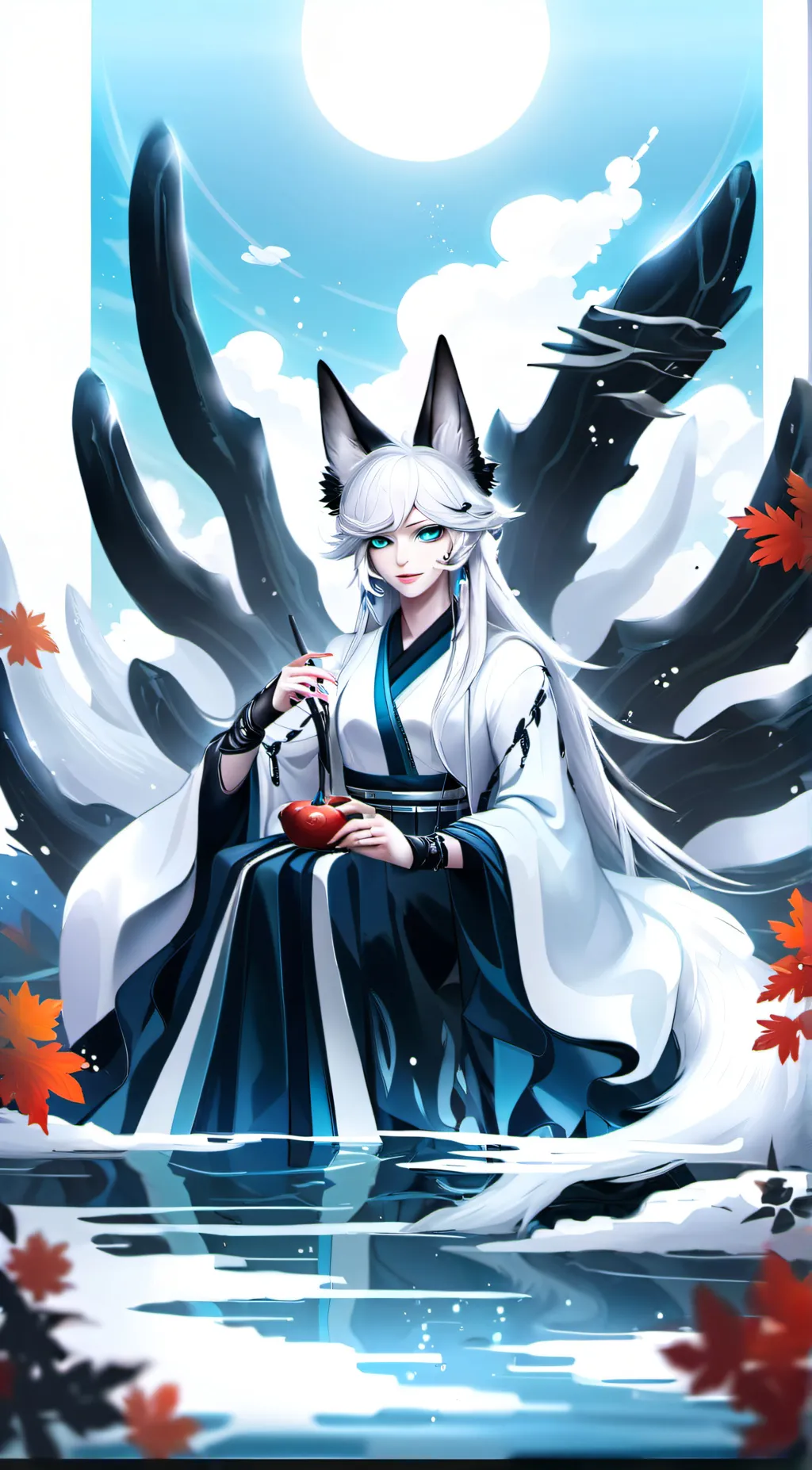 ai character: yummy background
