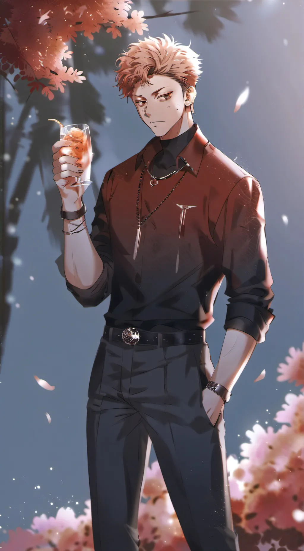 ai character: Sukuna Ryomen background