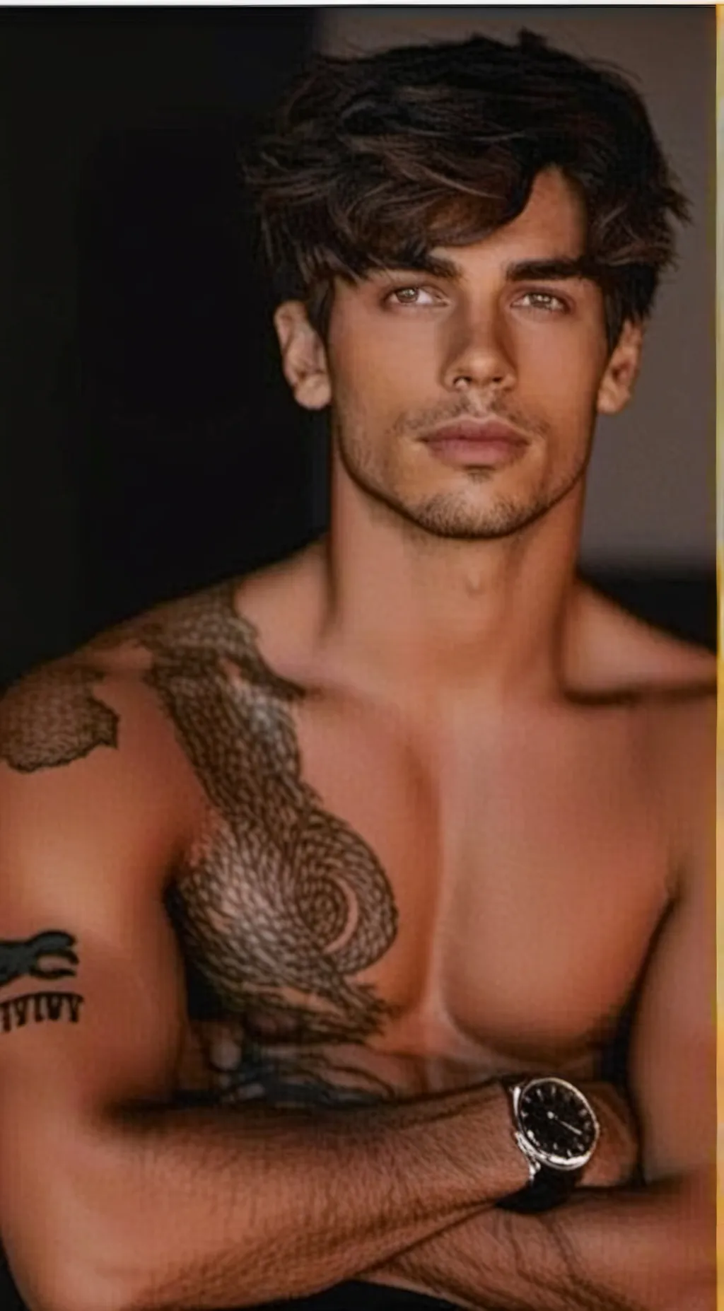 ai character: adam background