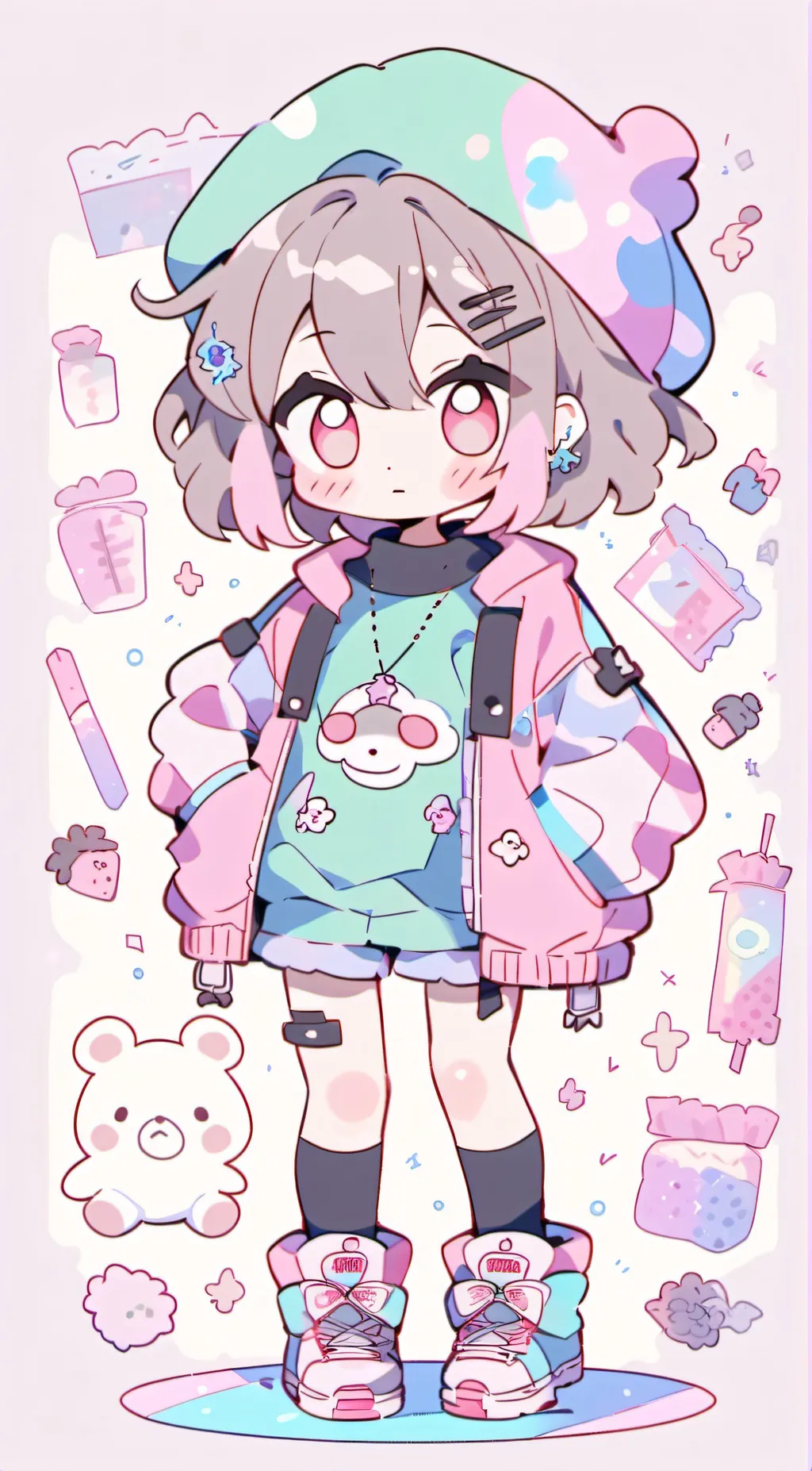 ai character: elly background