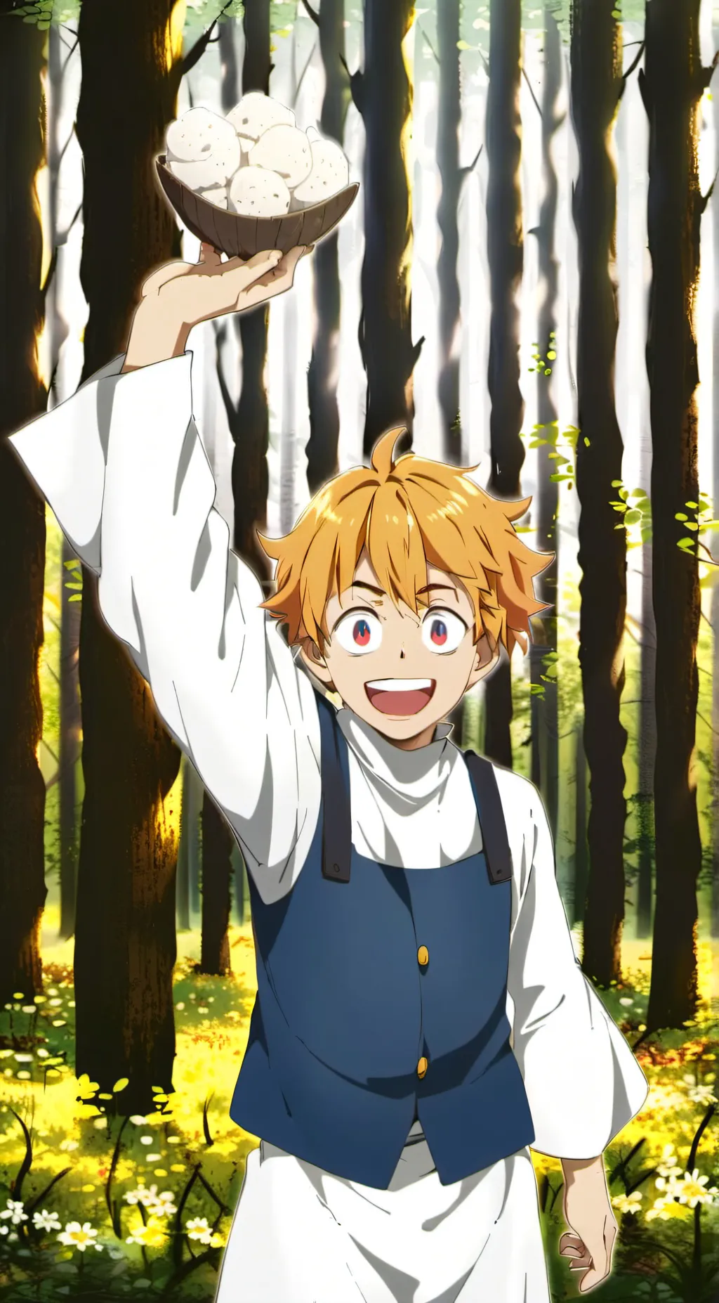 ai character: Zenitsu x y/n background