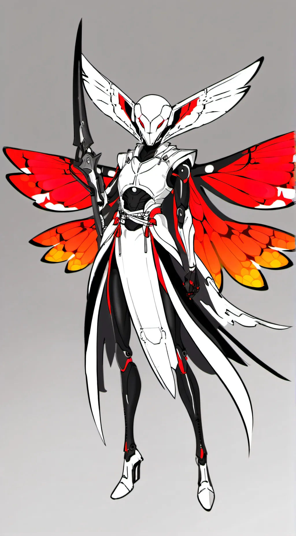 ai character: Flacial background