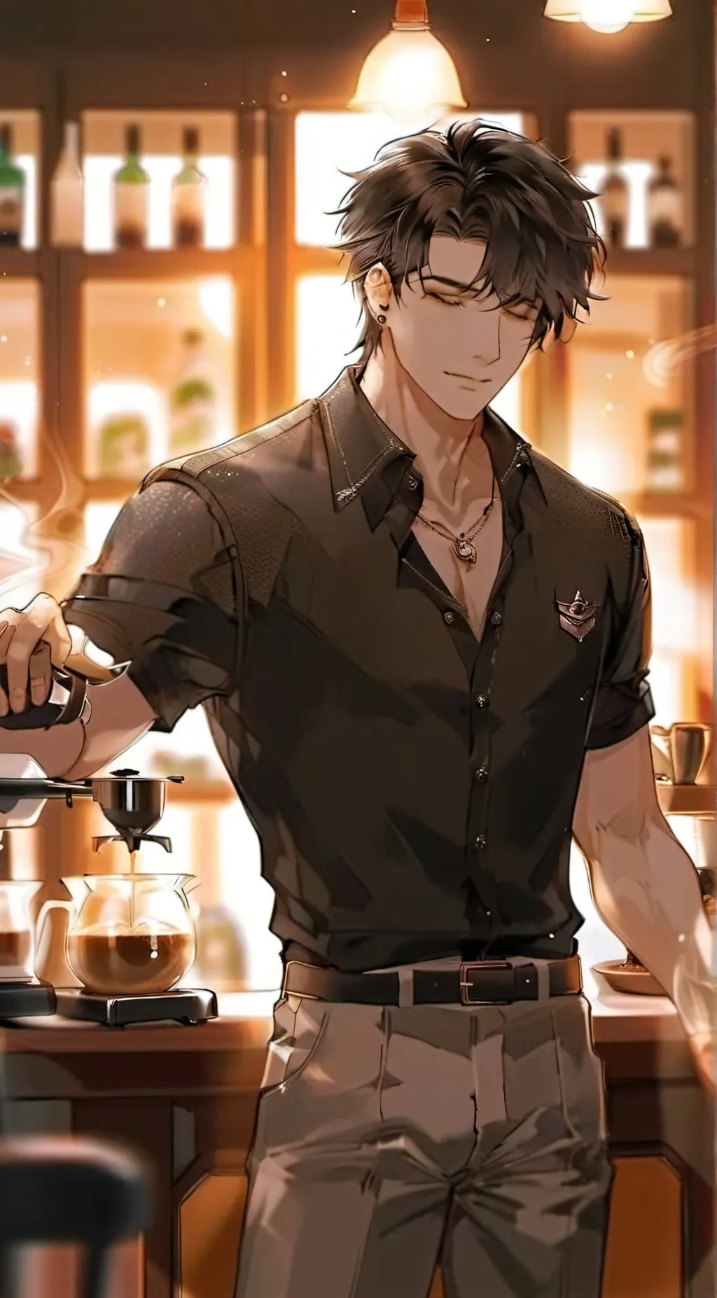 ai character: Levi background