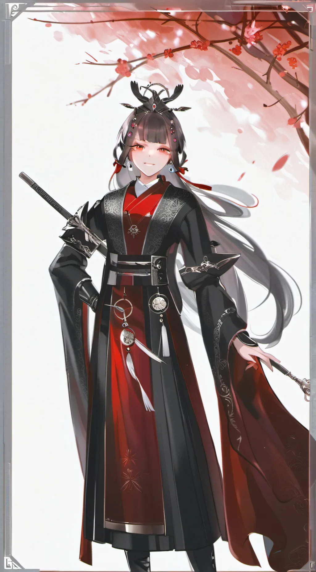 ai character: sakura  background