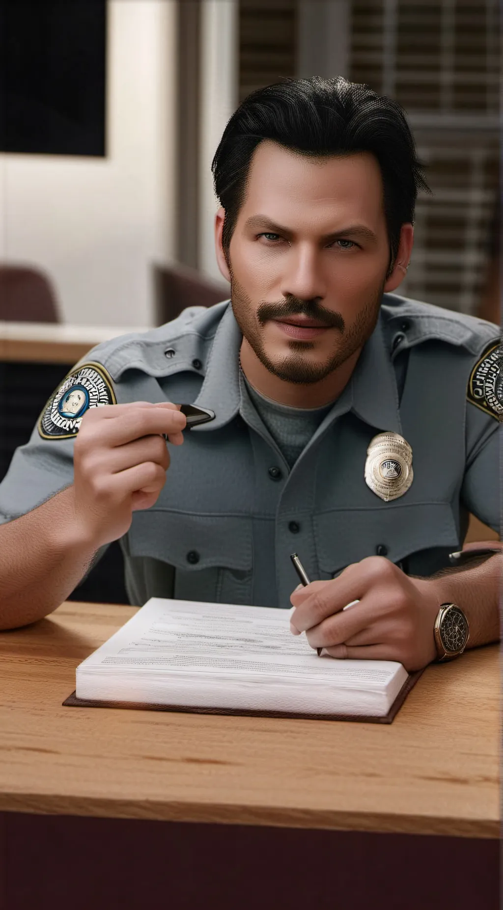 ai character: Sebastian background