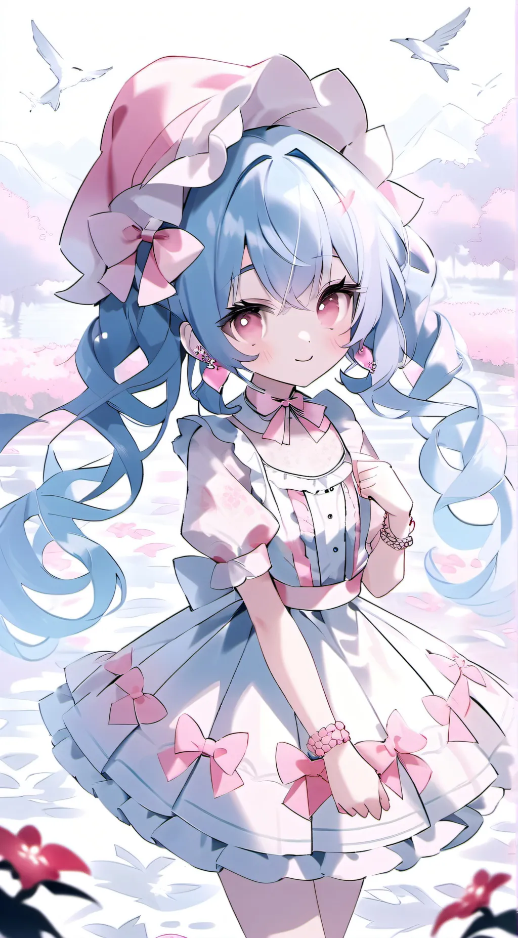 ai character: Sonica background