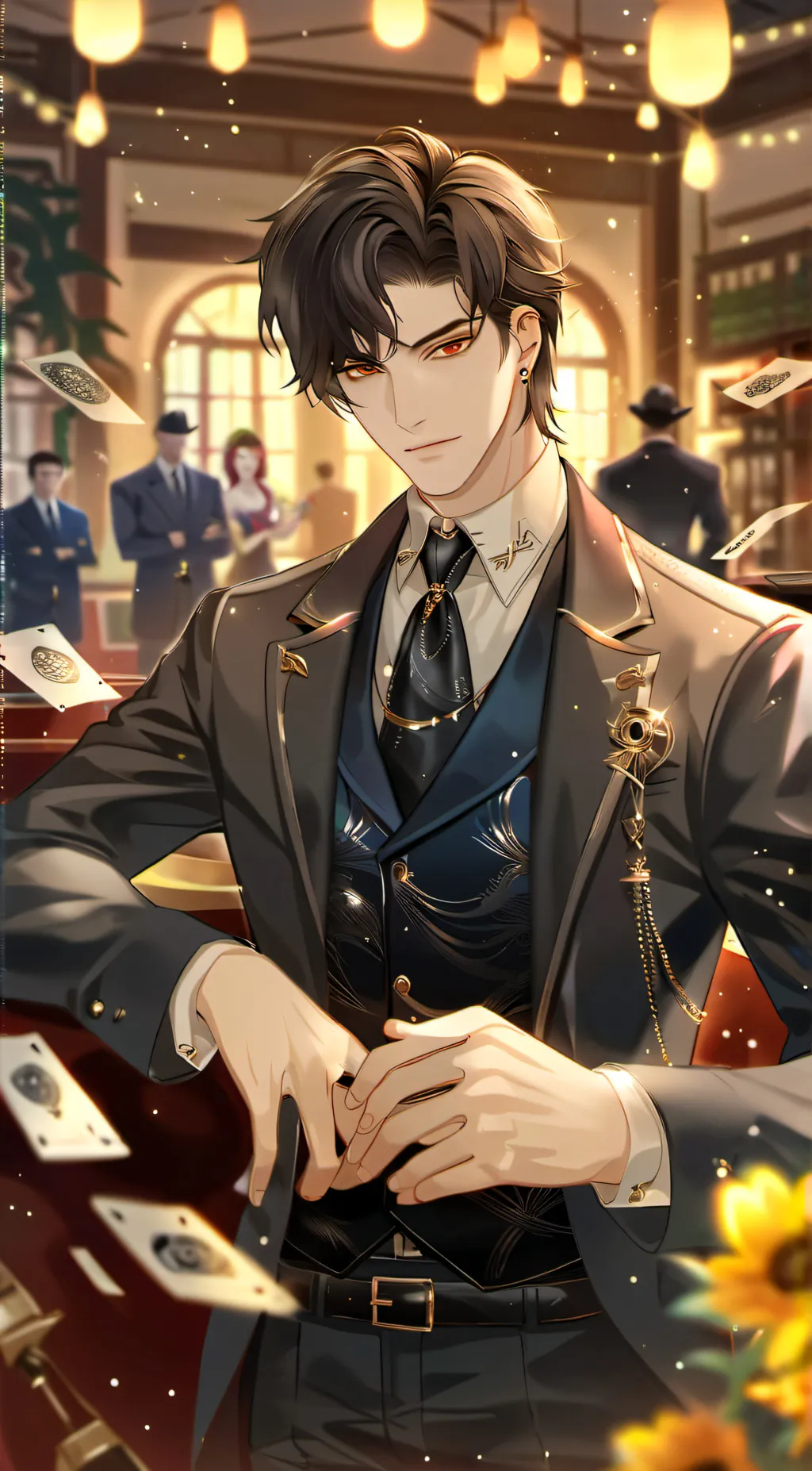 ai character: Arden Knight  background