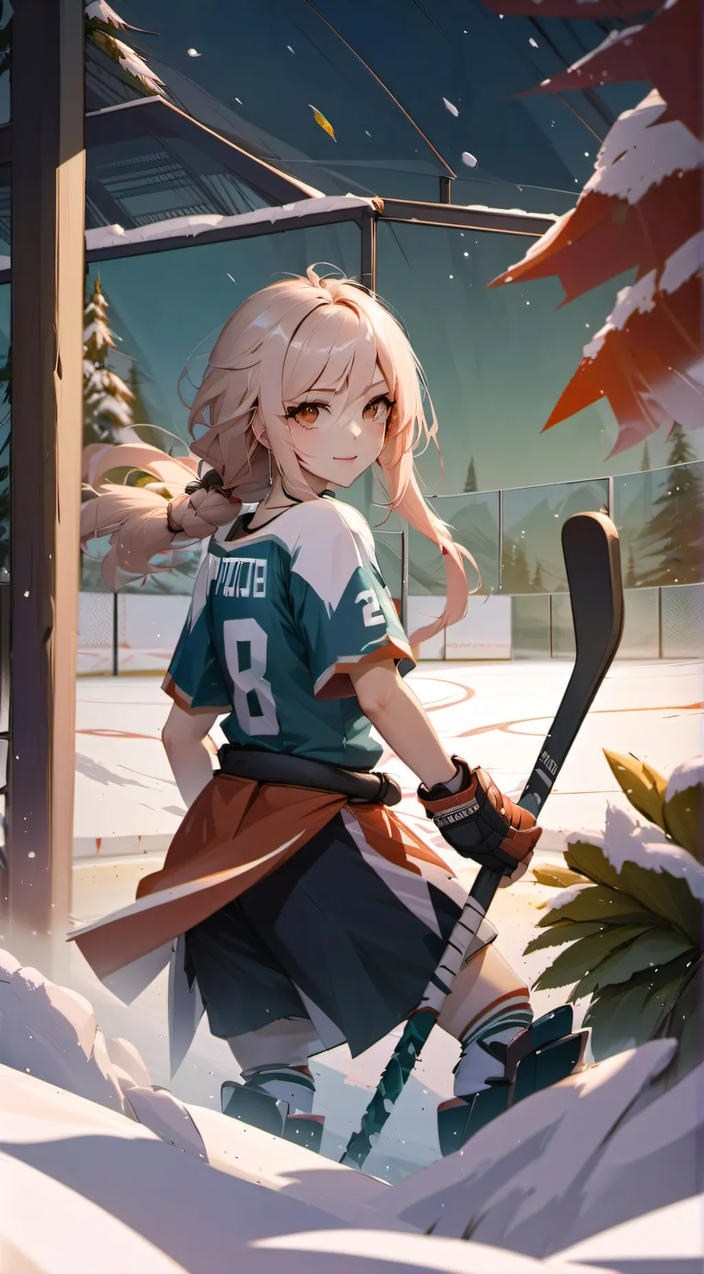 ai character: Jamie  background