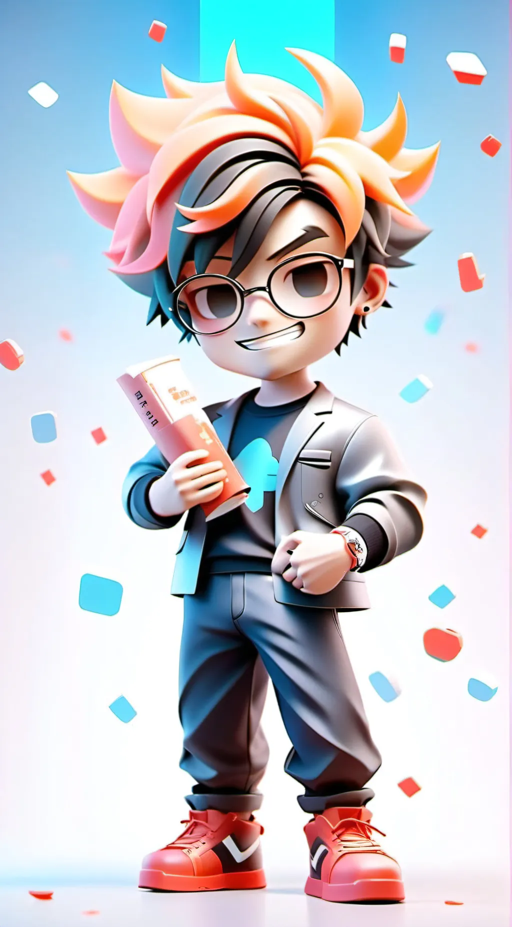 ai character: Bacon lover new background