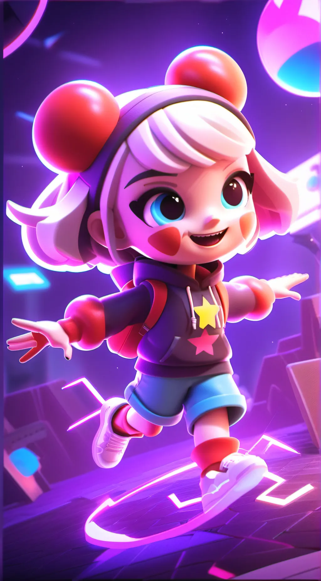 ai character: Leno  background