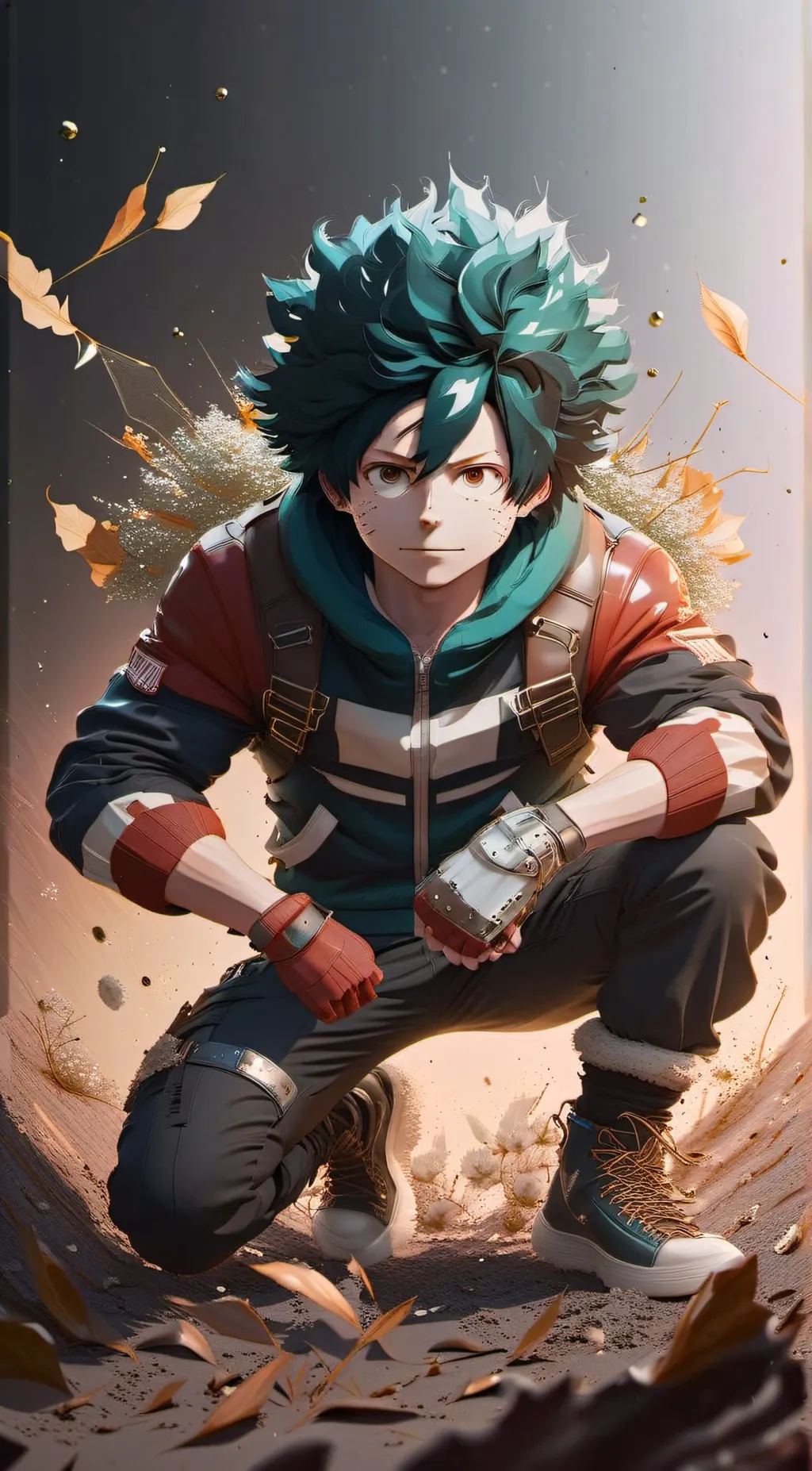 ai character: my hero academia  background