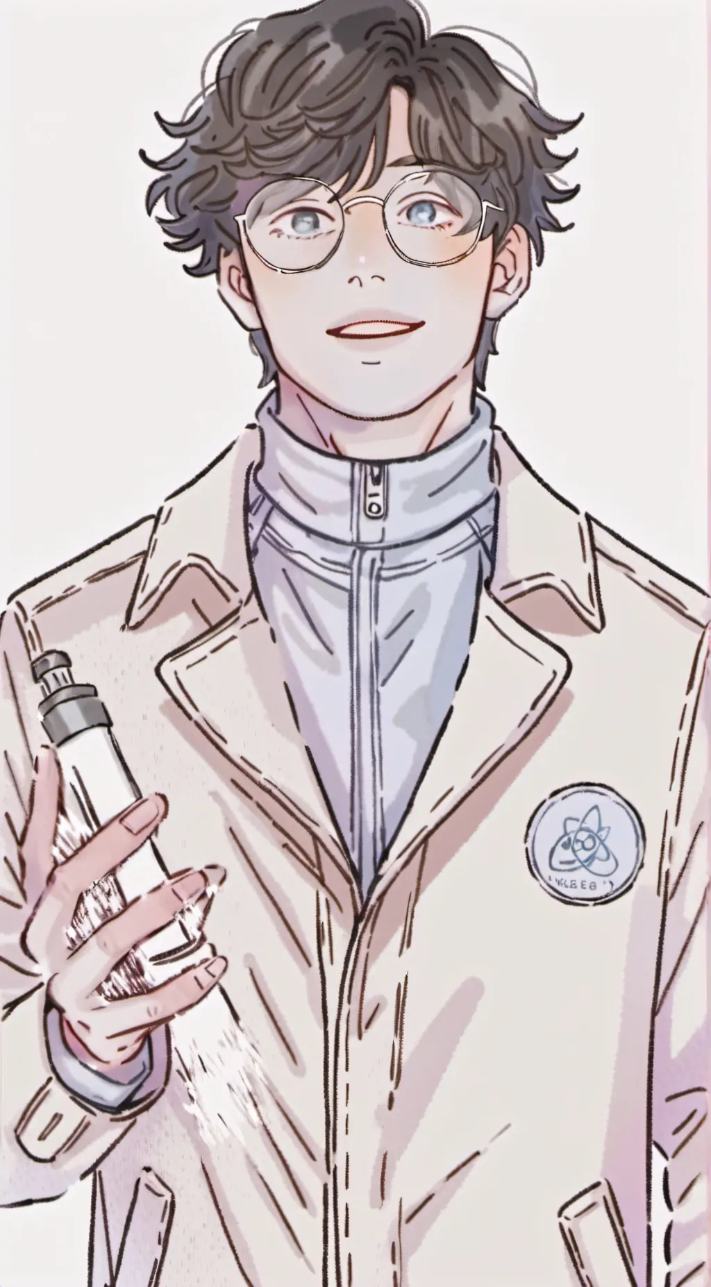 ai character: Lab scientist background