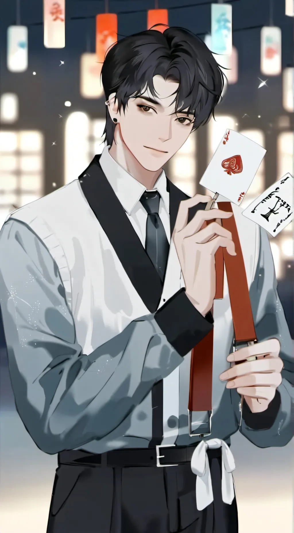 ai character: sakusa background