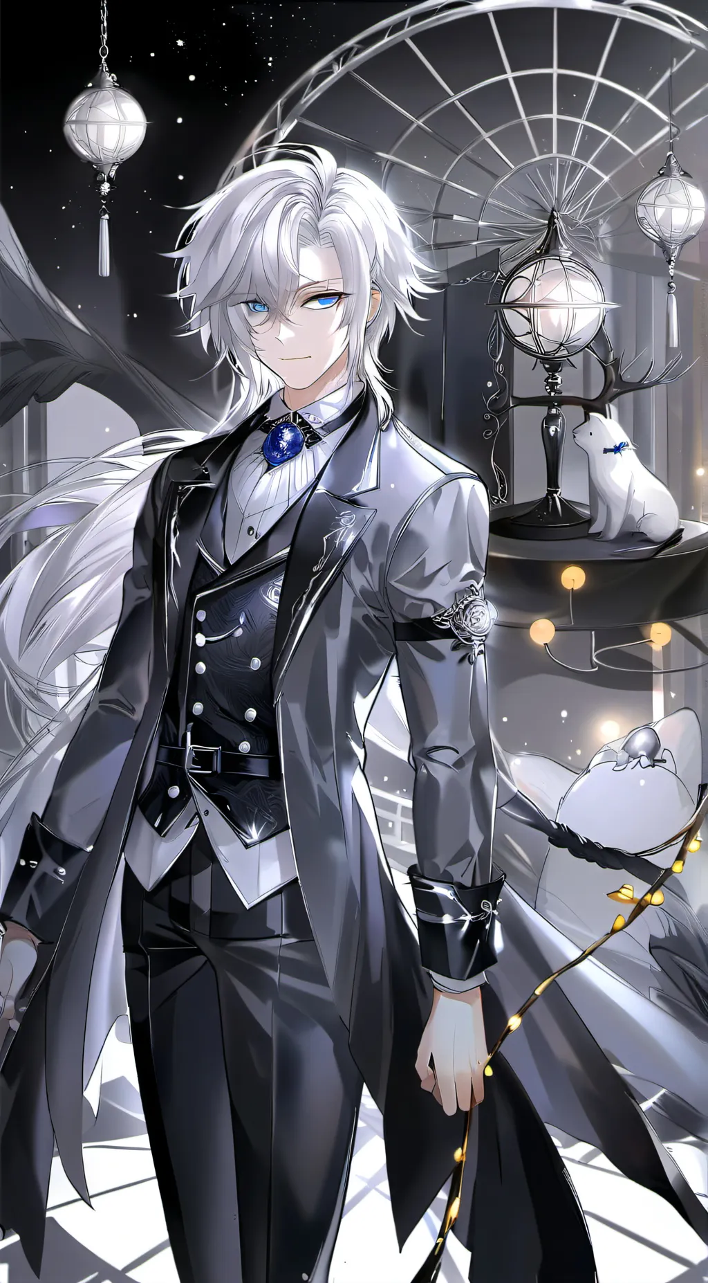 ai character: Stephan  background