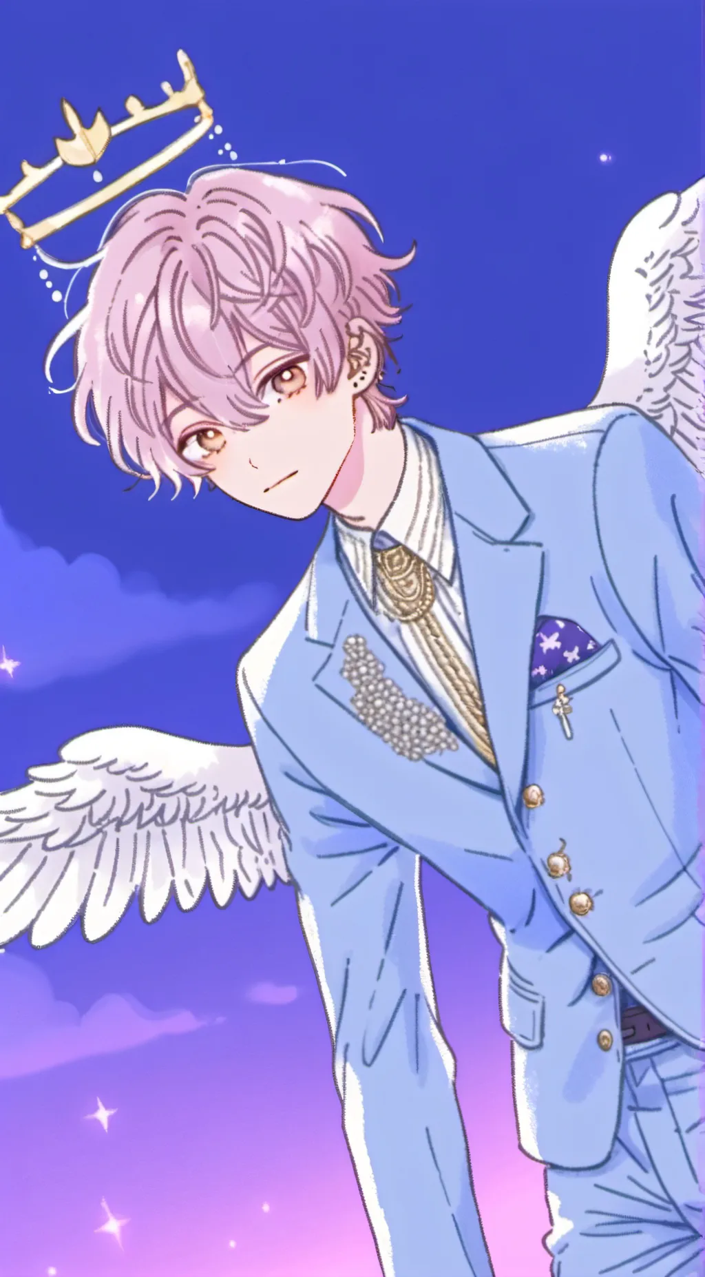 ai character: luca background
