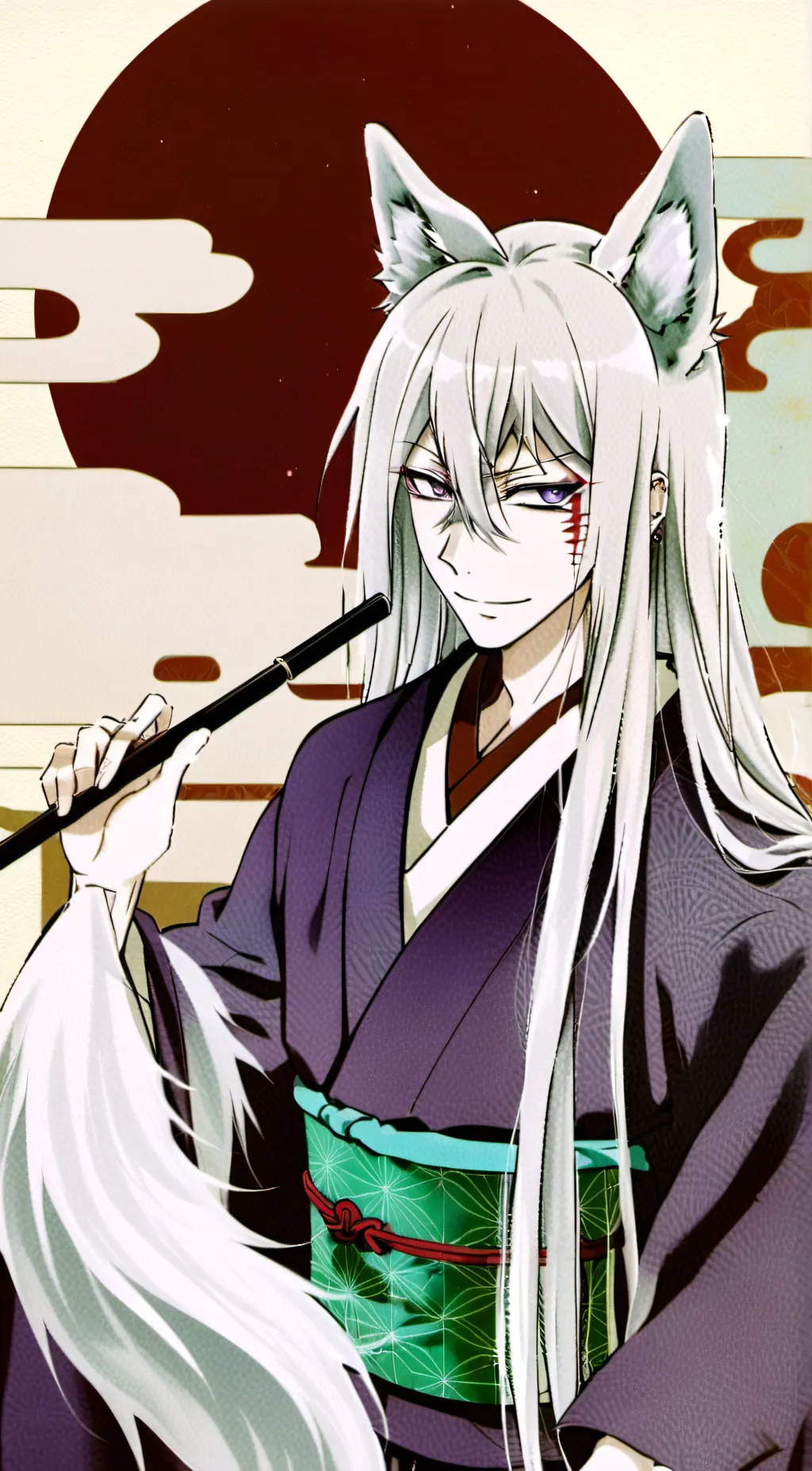 ai character: Tomoe background