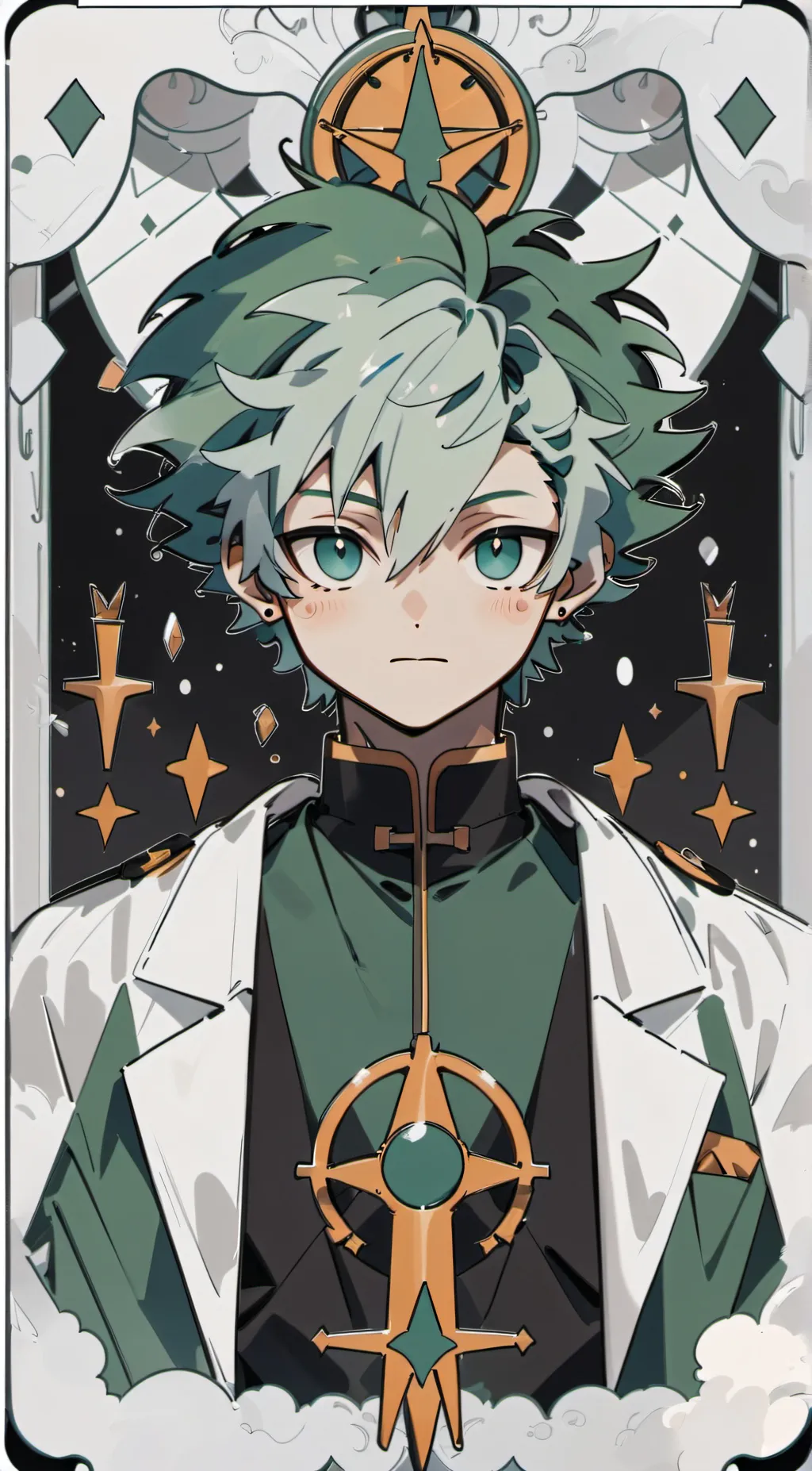 ai character: Deku background