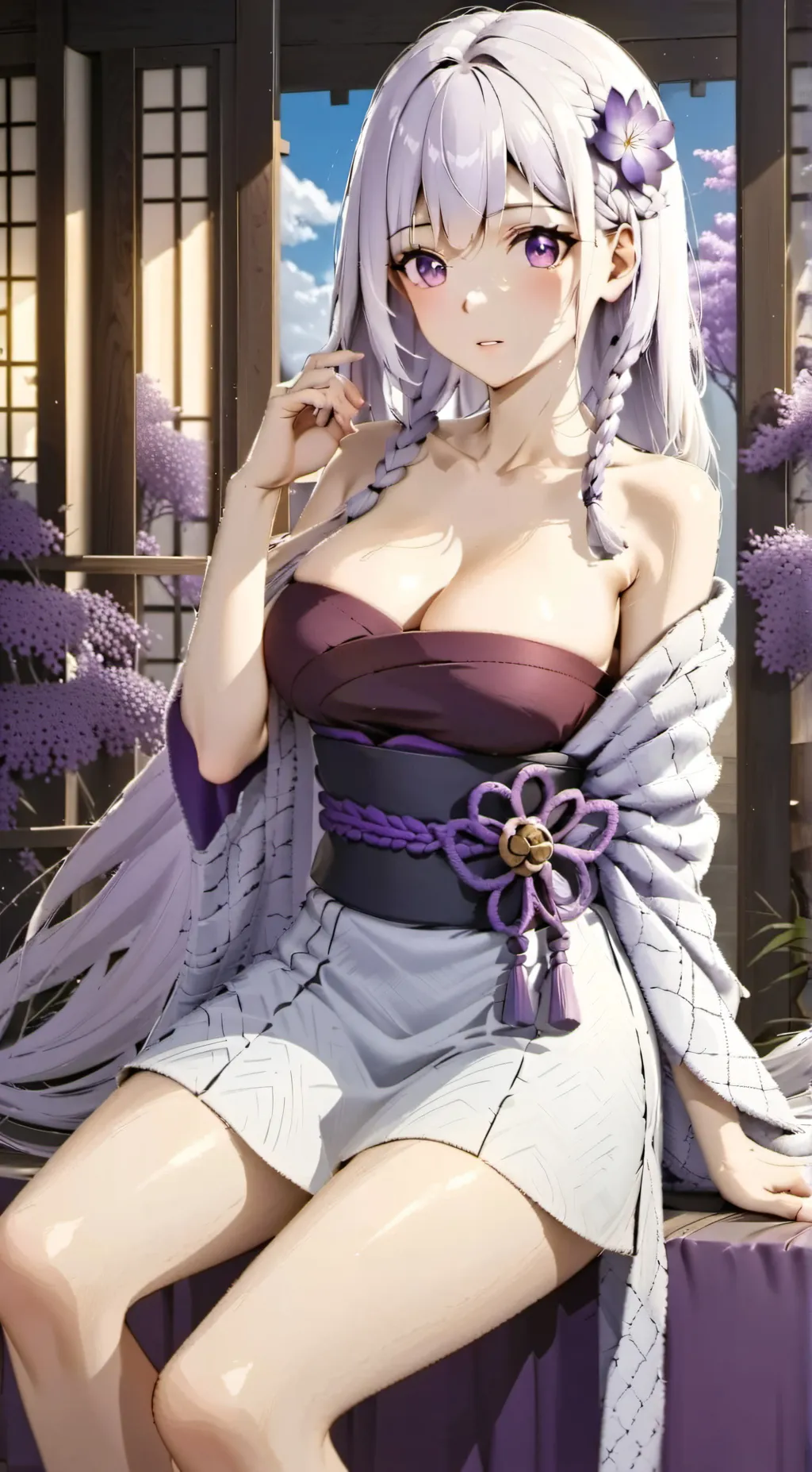 ai character: Hana background