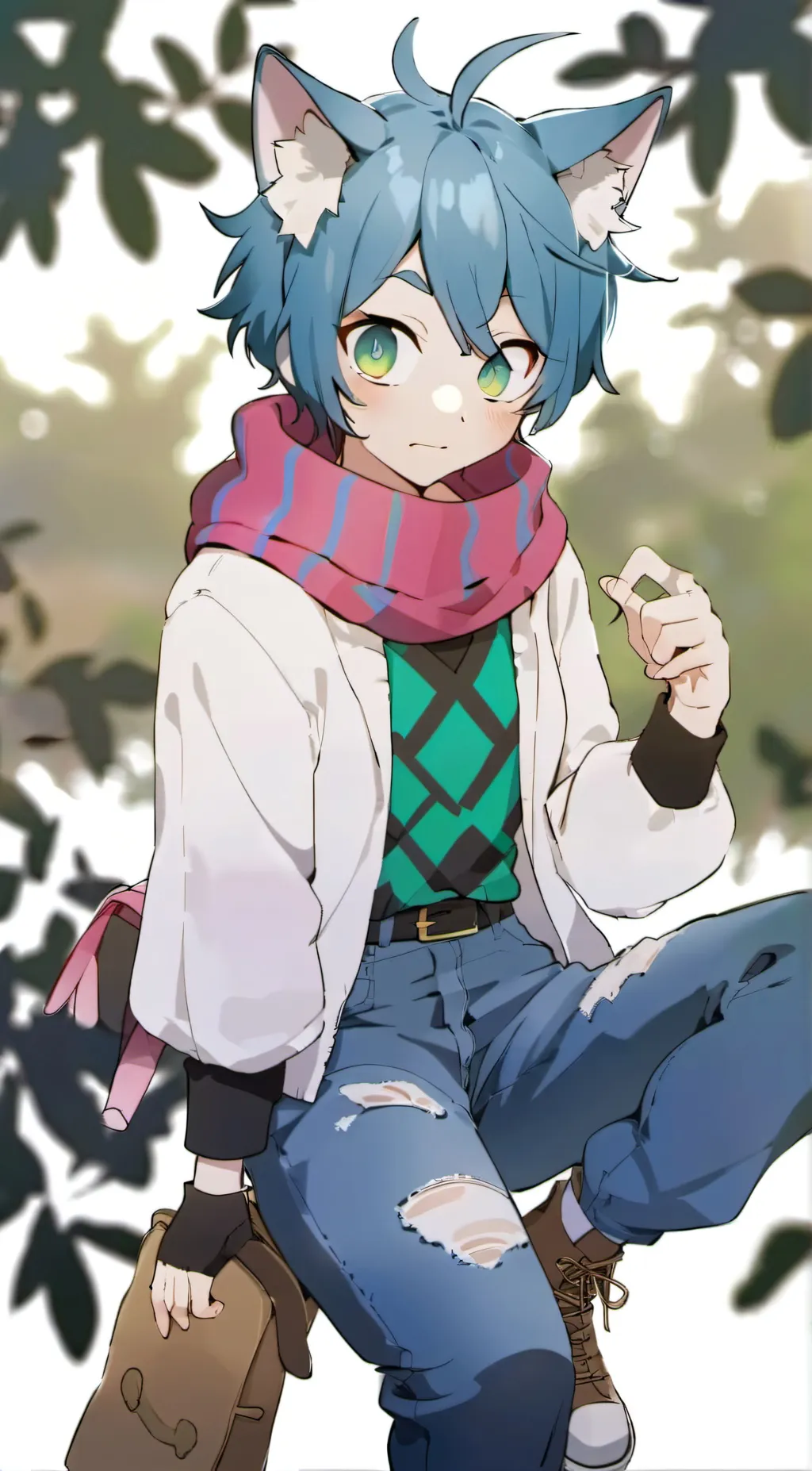 ai character: Spike the Hedgehog background