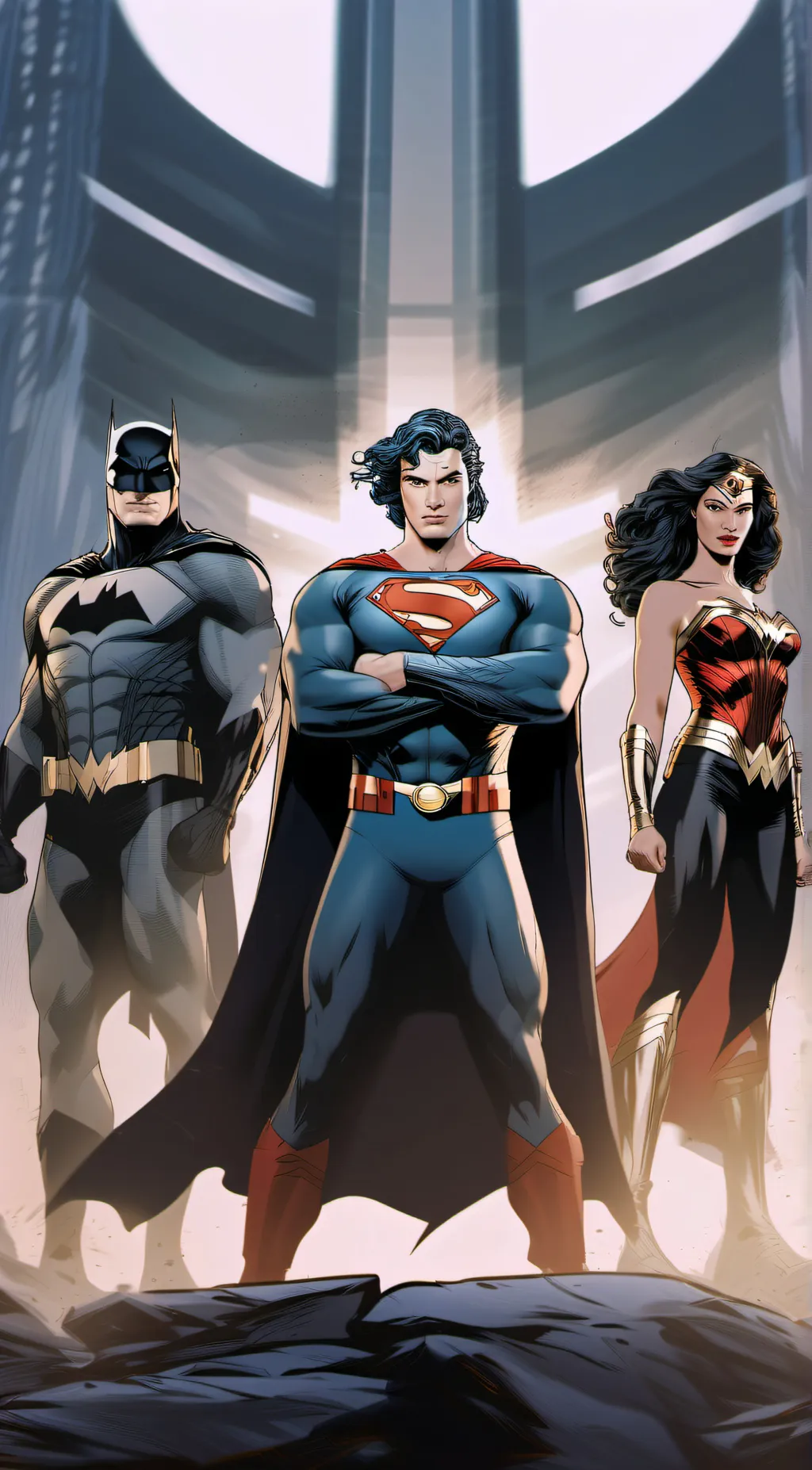 ai character: DC universe RP background