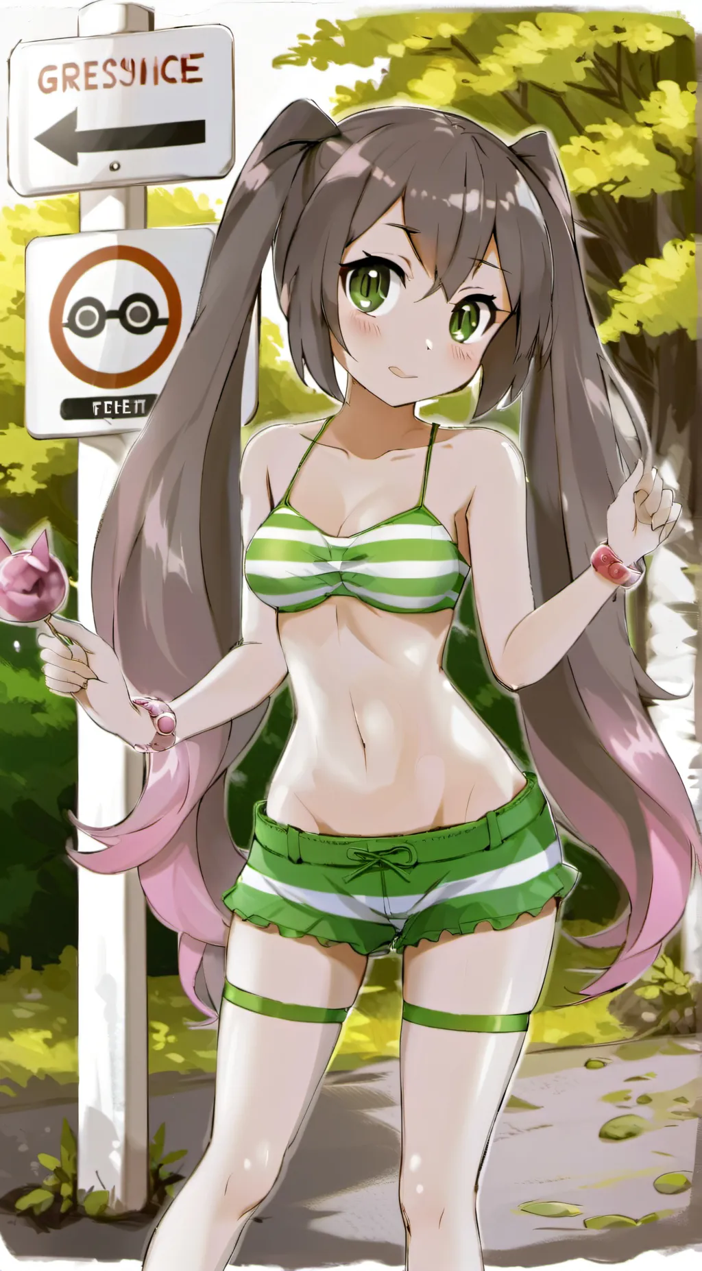 ai character: Shauna  background