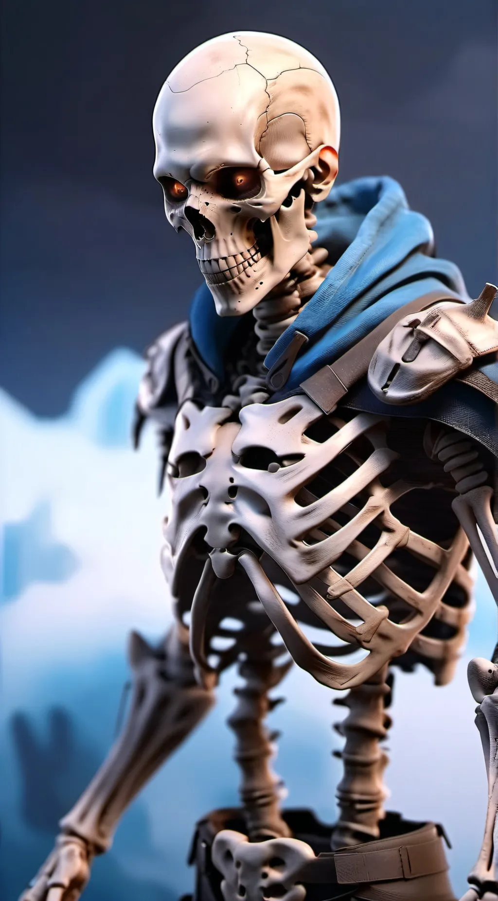 ai character: dustbelief weak  background