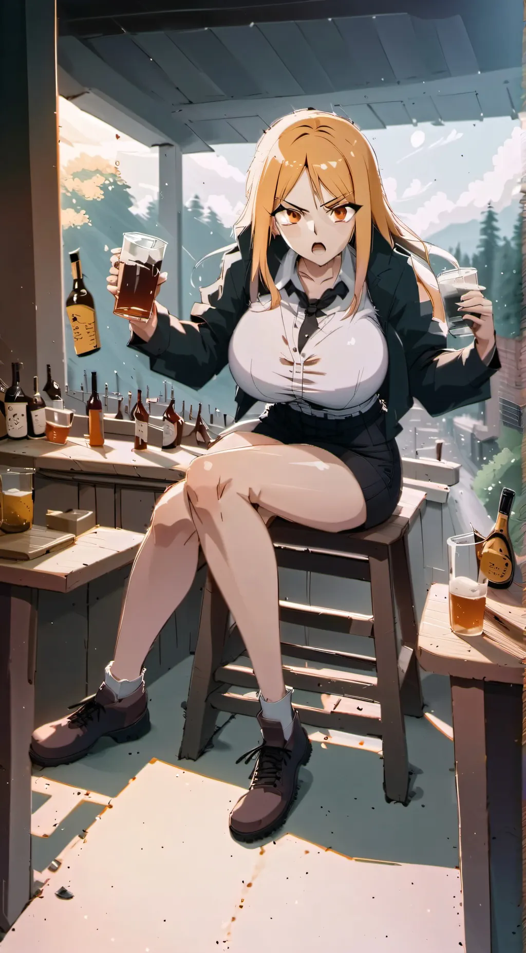 ai character: Rachel background