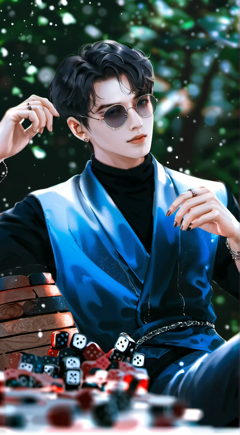 ai character: Mike background