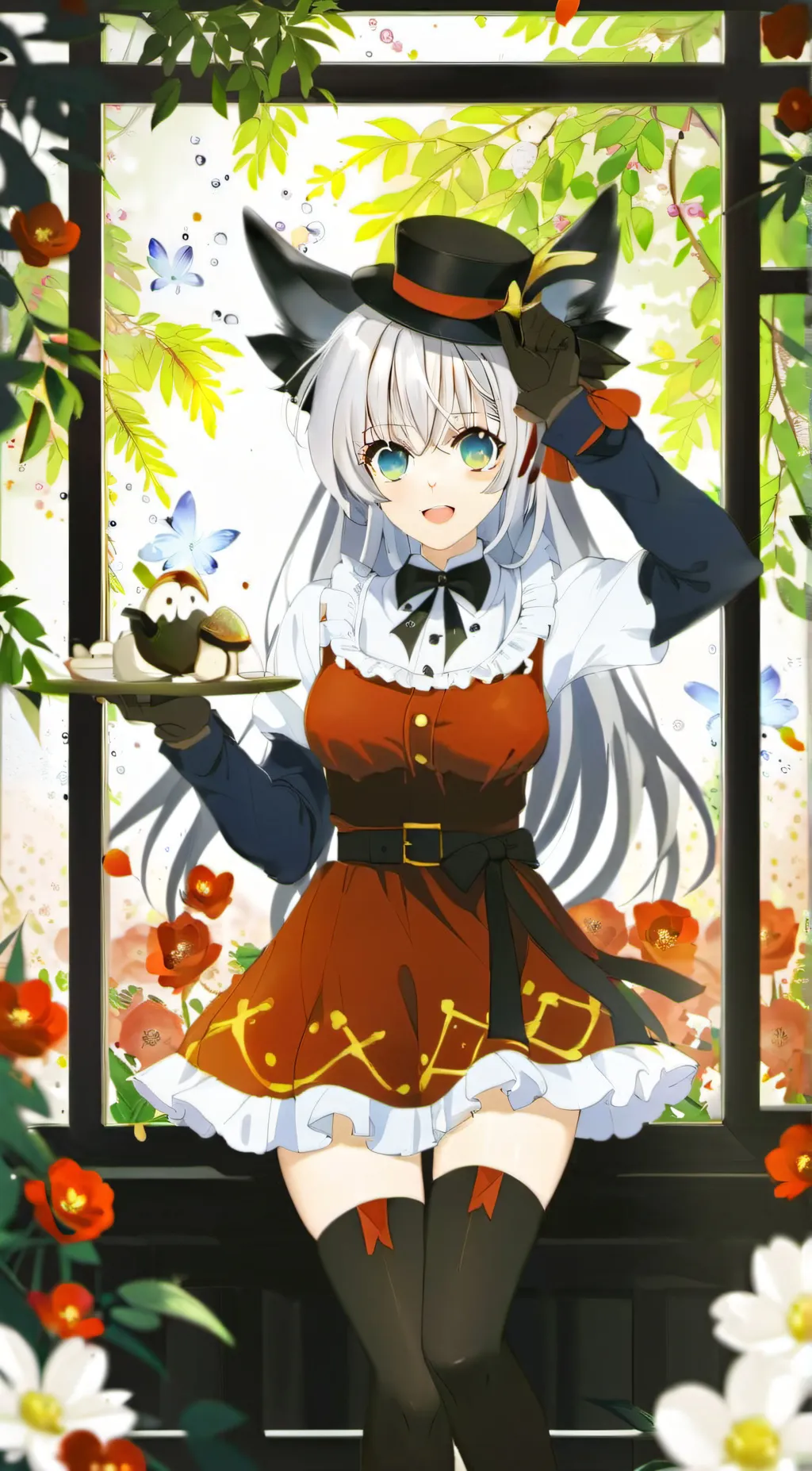 ai character: Catrina  background