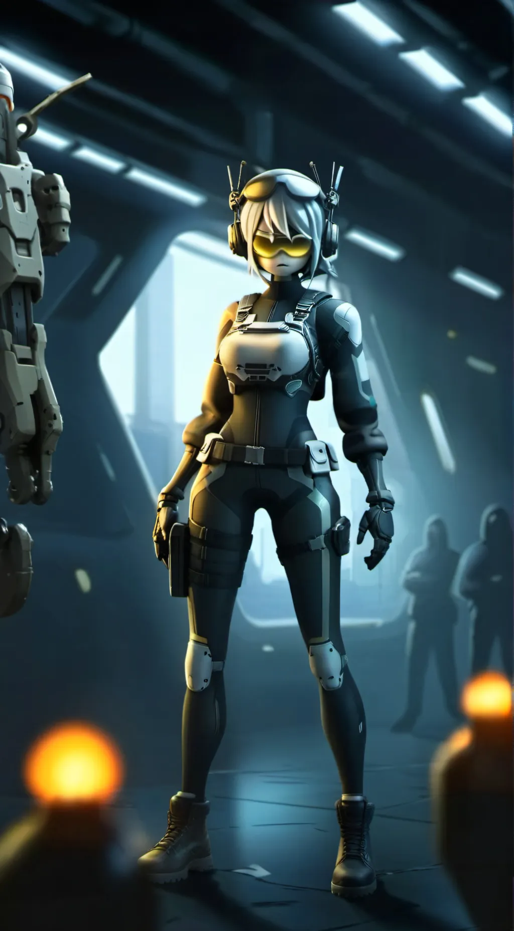 ai character: J (Murrder Drones) background