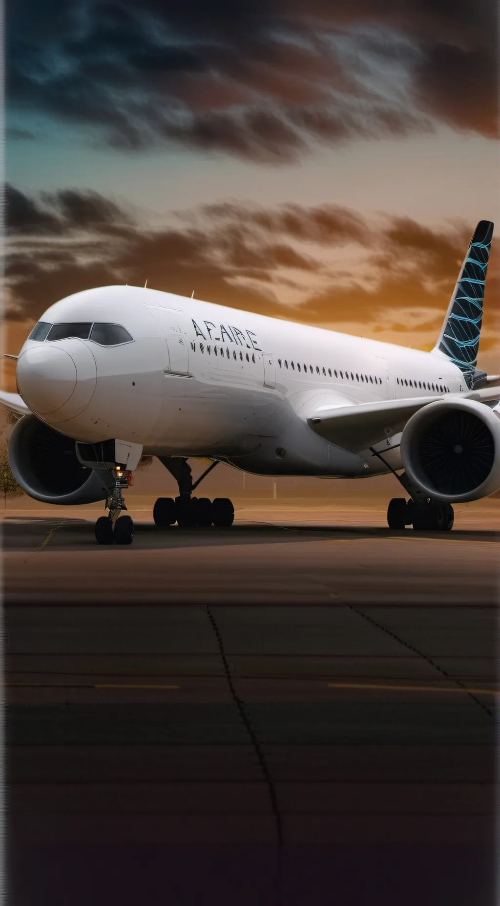 ai character: A350 background