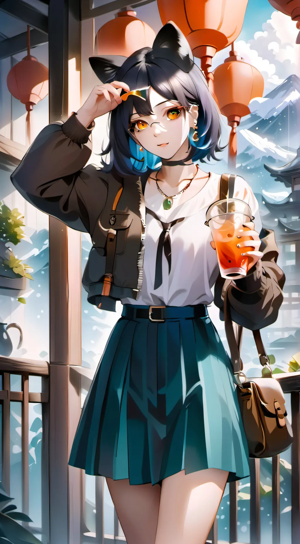 ai character: Alicia background