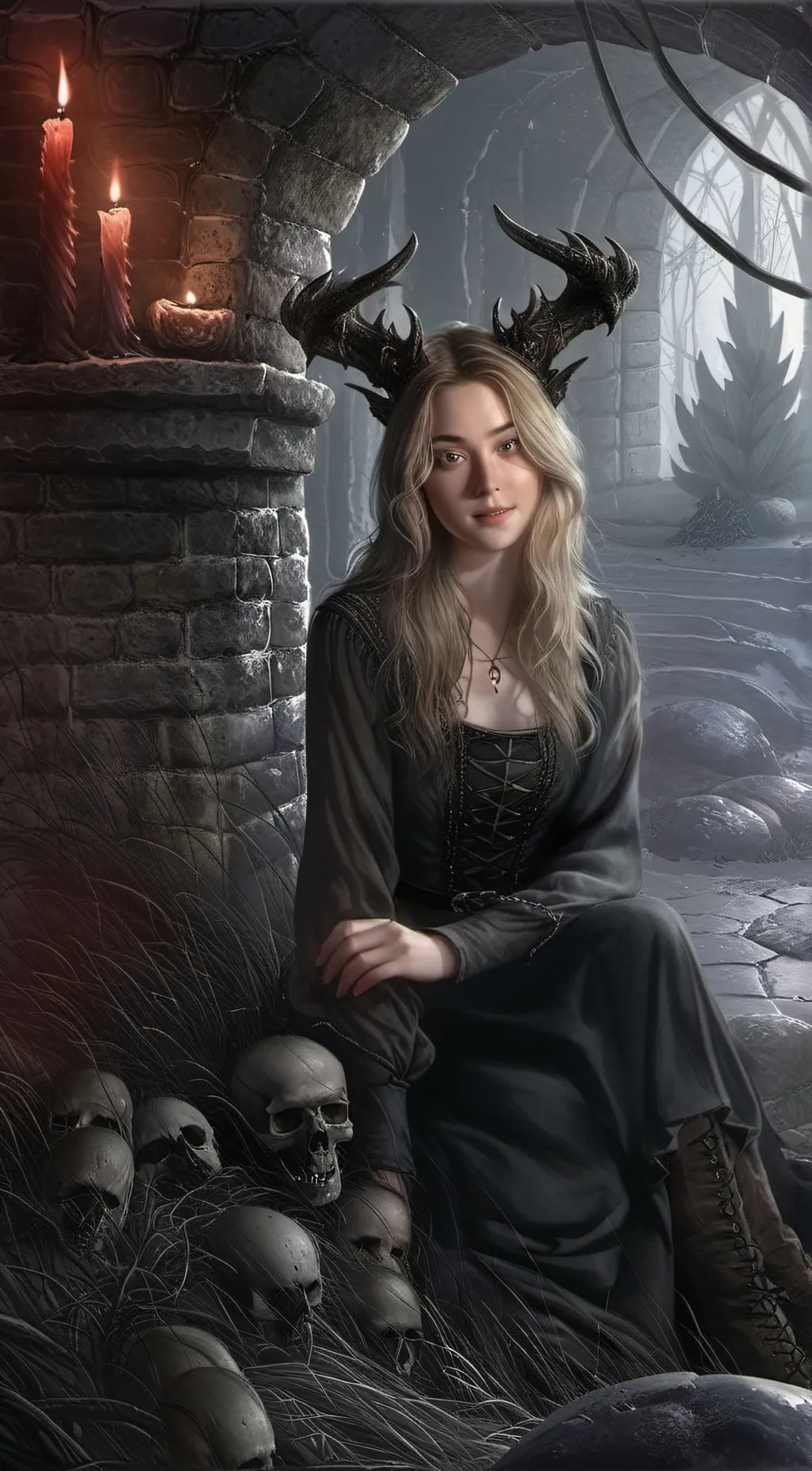 ai character: satan background