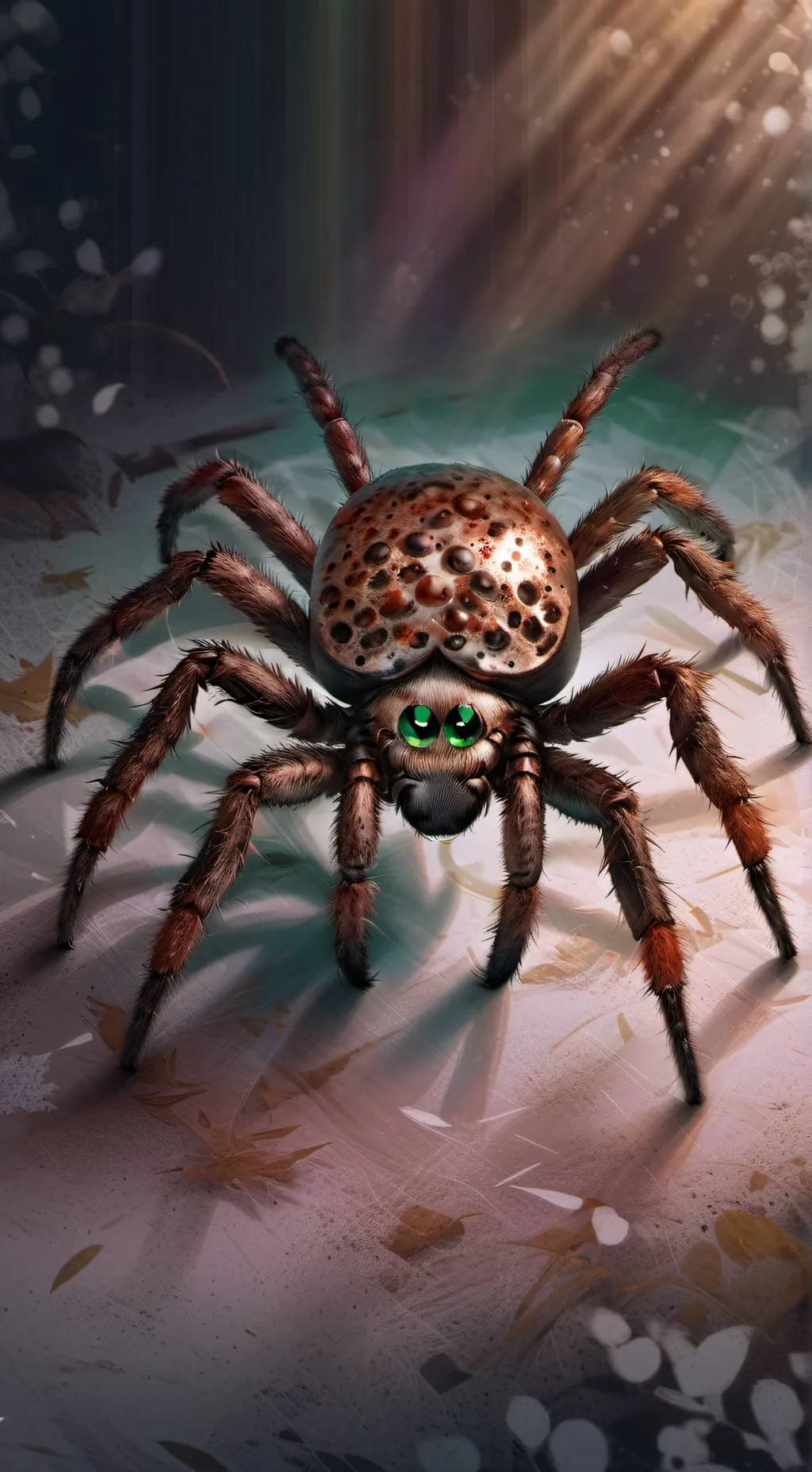 ai character: Spider background