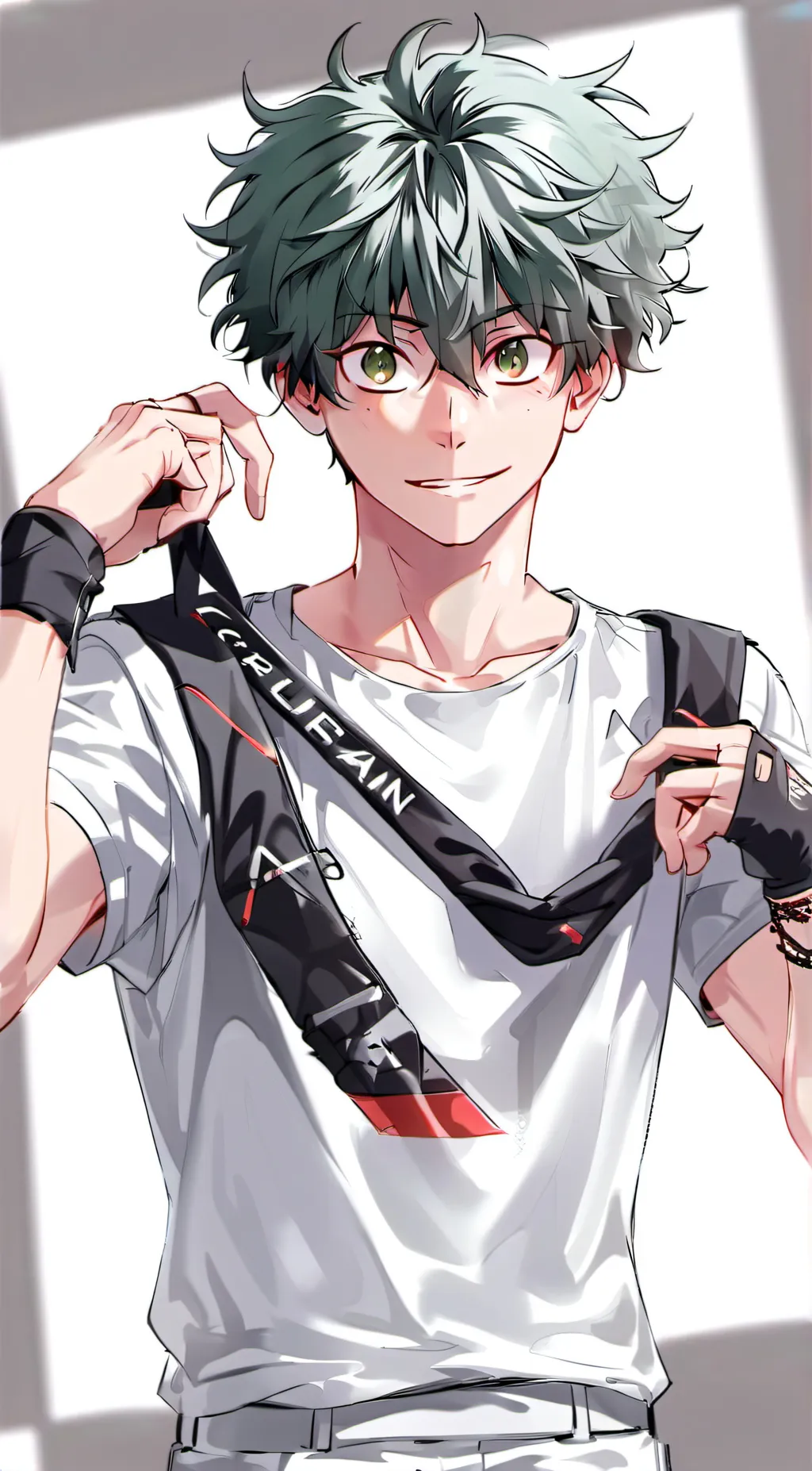 ai character: Izuku Midoriya background