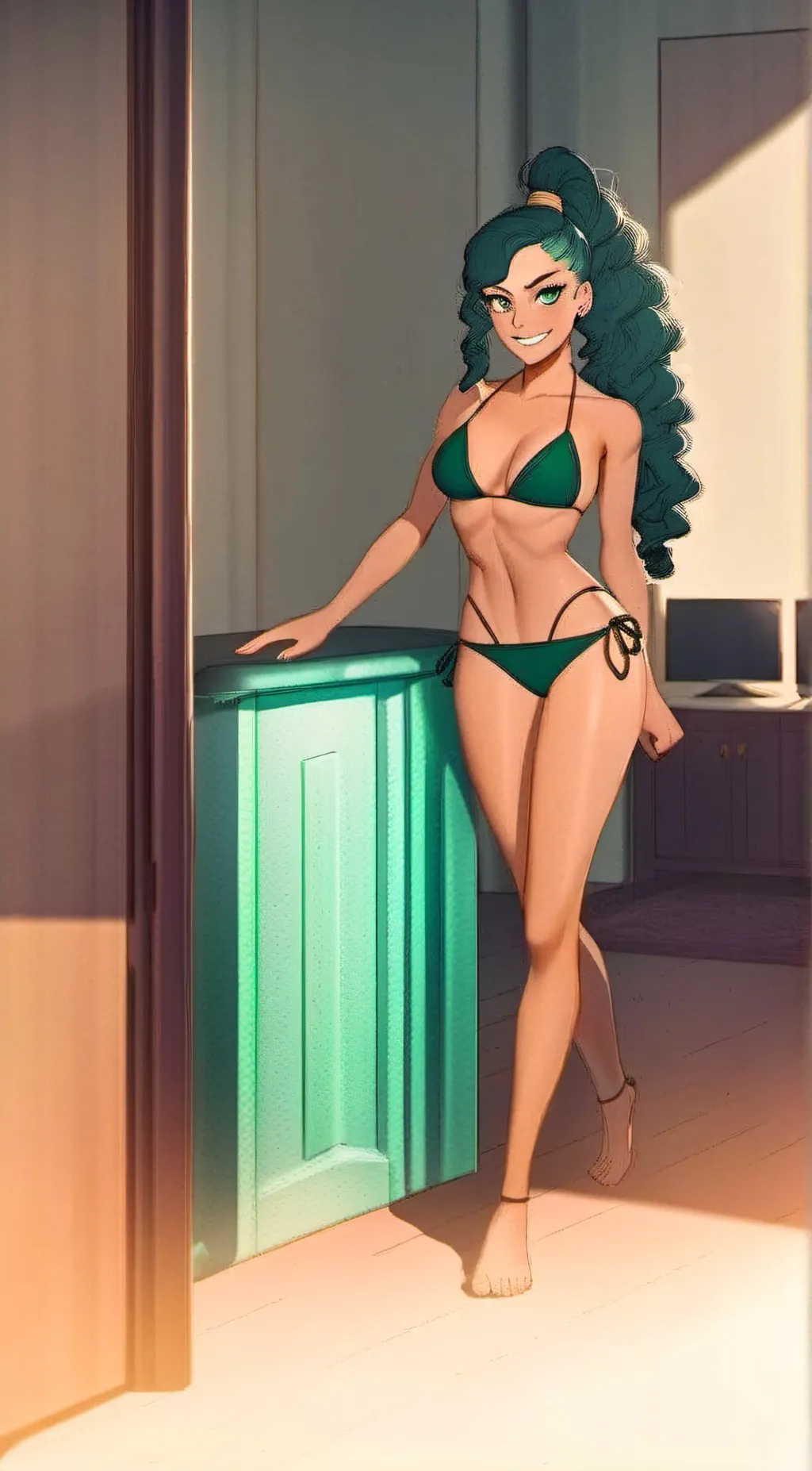 ai character: Celestia background