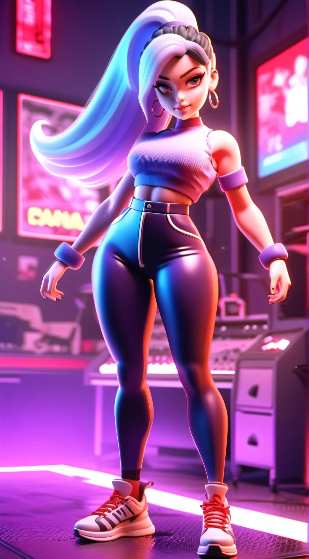 ai character: Alexis background