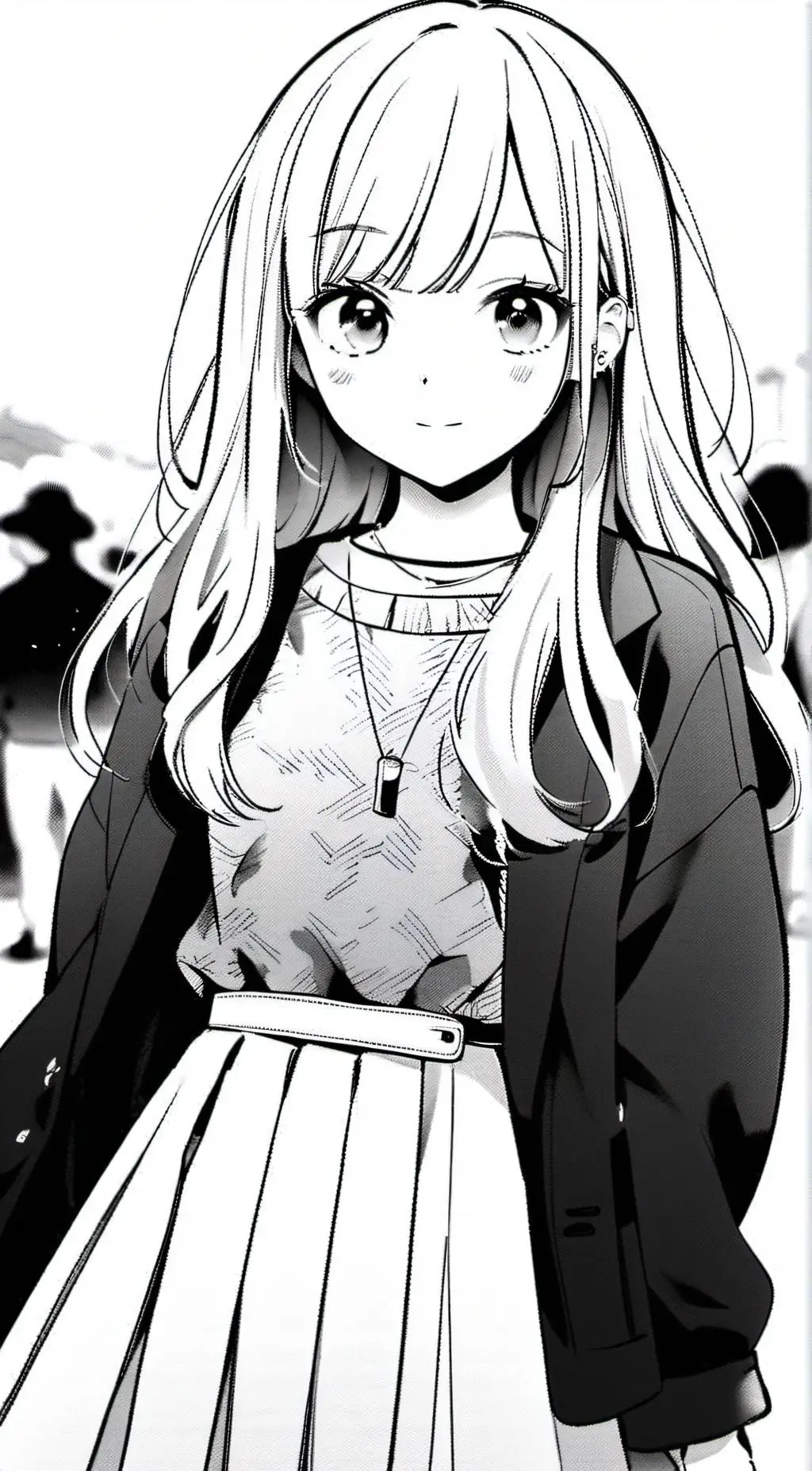 ai character: Luna background