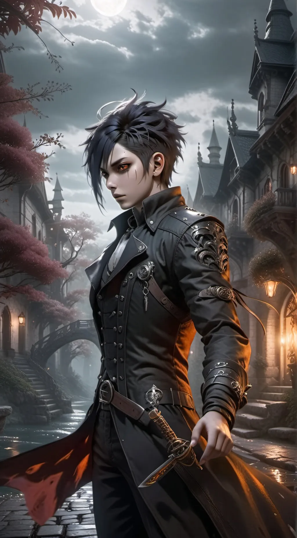 ai character: Shadow  background