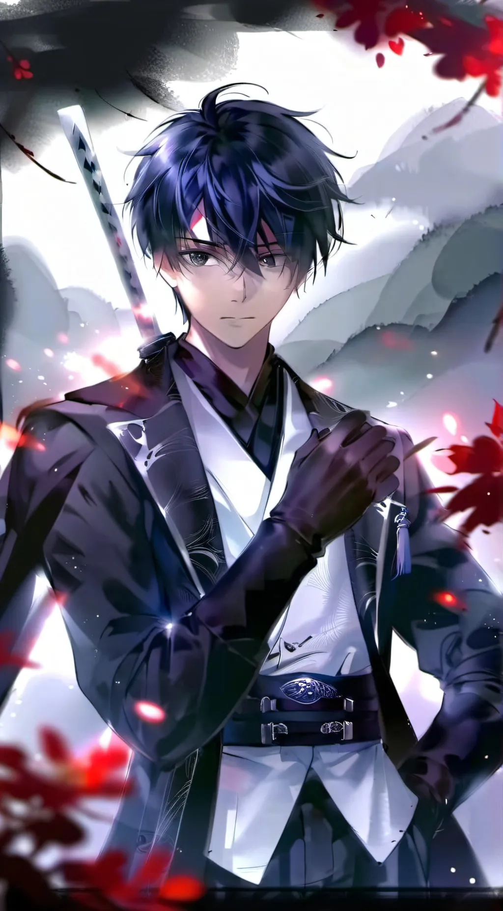 ai character: kirito  background