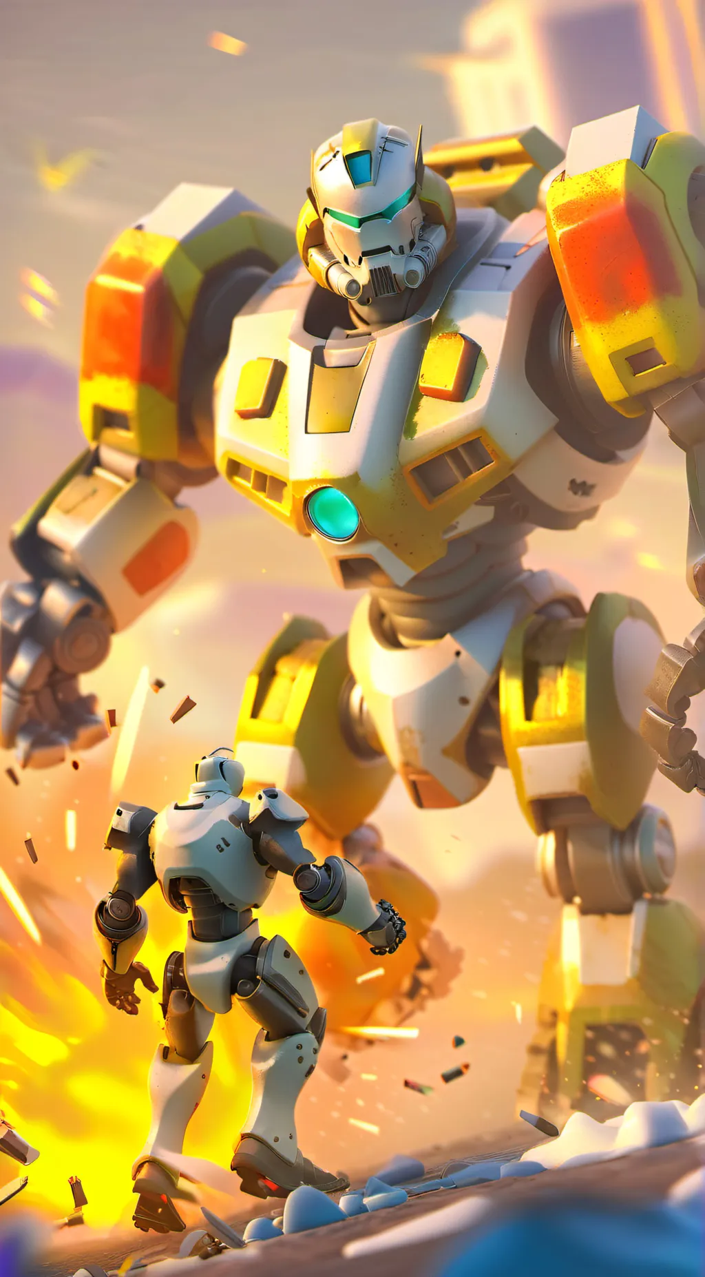 ai character: M.D. background