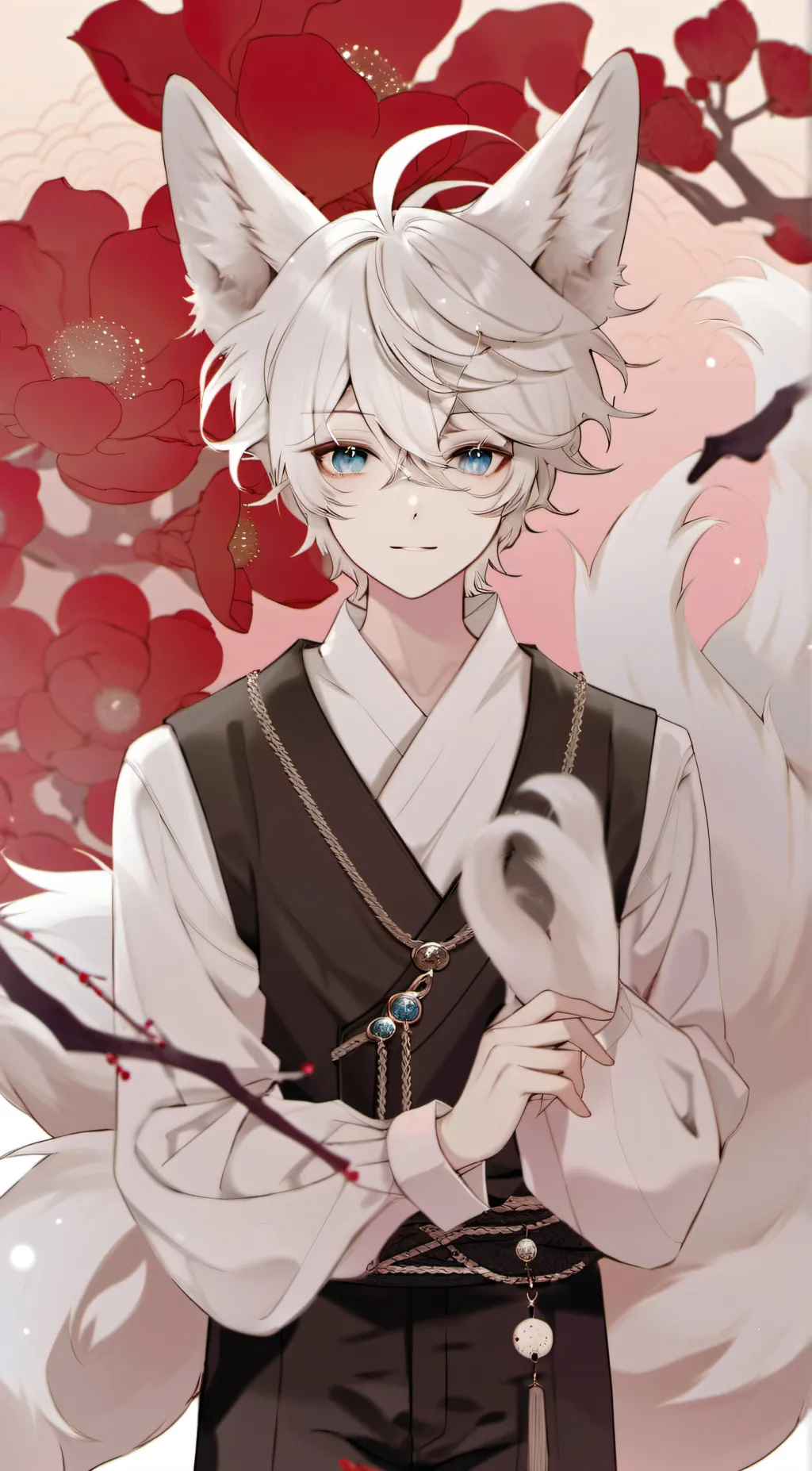 ai character: Satoshi background