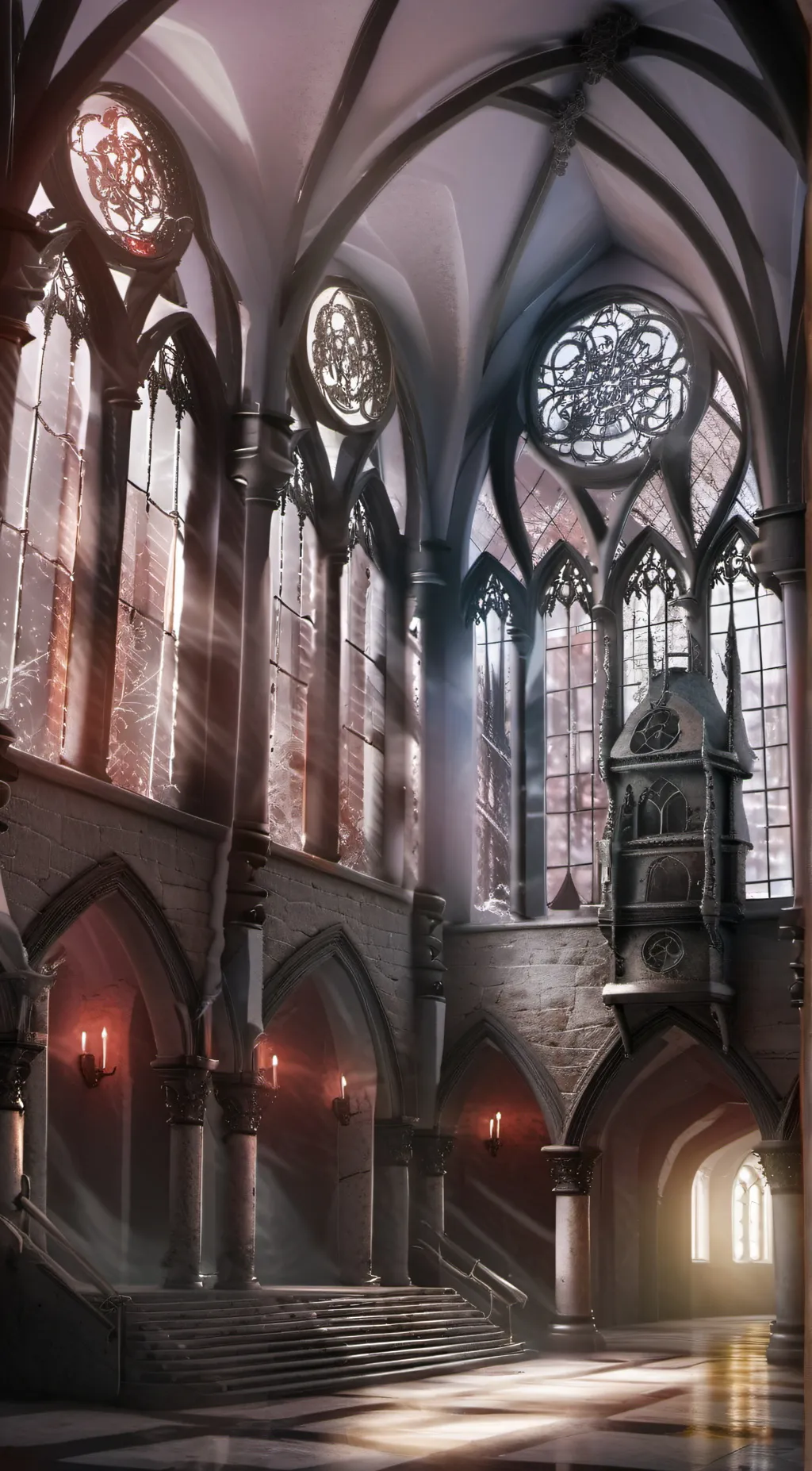 ai character: Hogwarts background