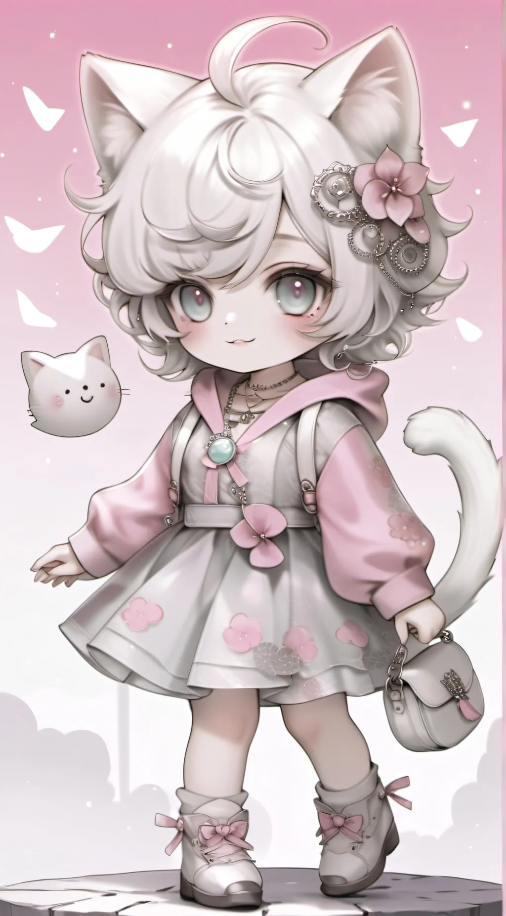ai character: 🥰ally🥰 background