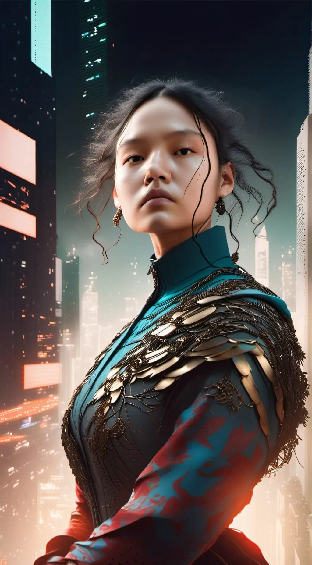 ai character: Lily  background