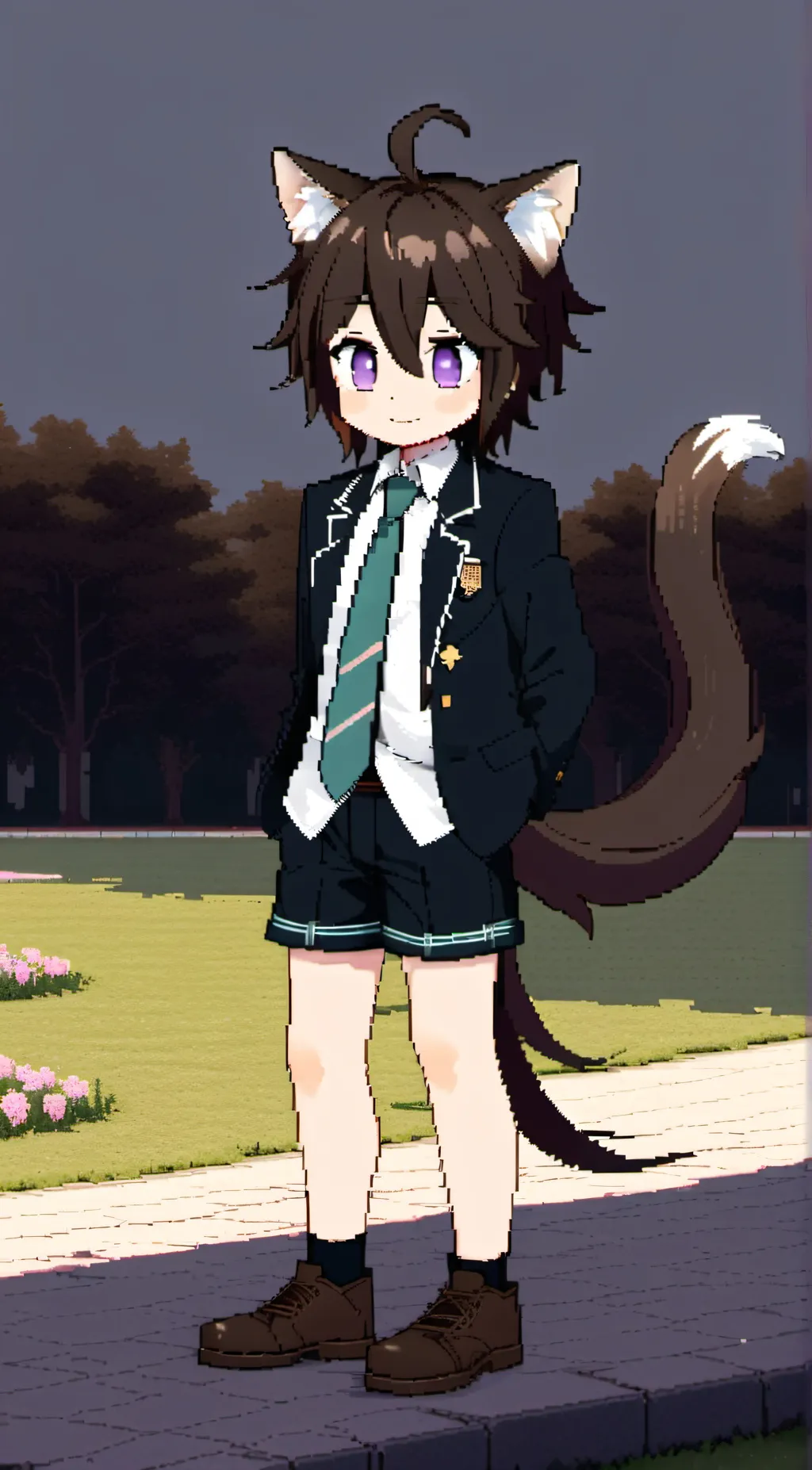 ai character: Mikey  background