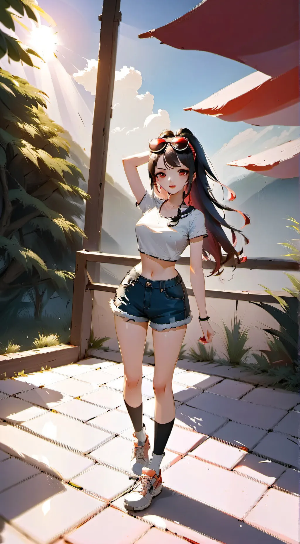 ai character: sanna background