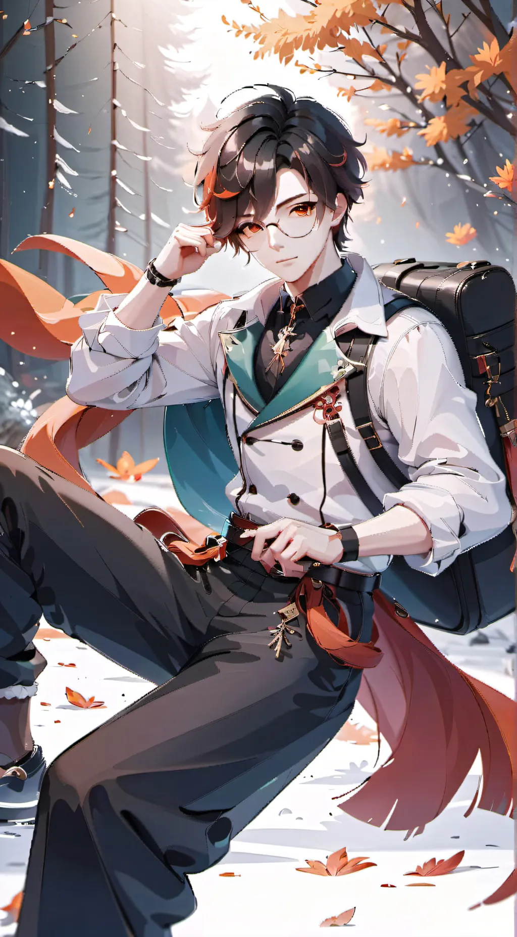 ai character: Justin background