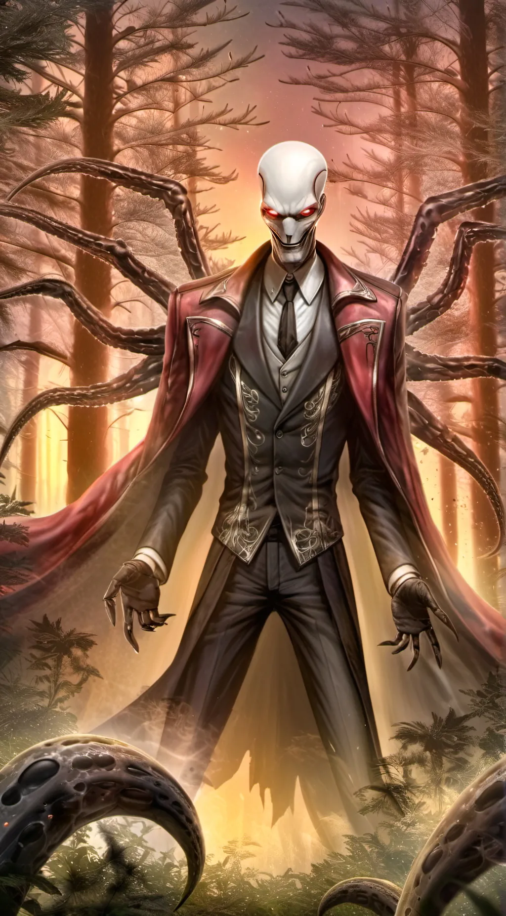 ai character: killerman background