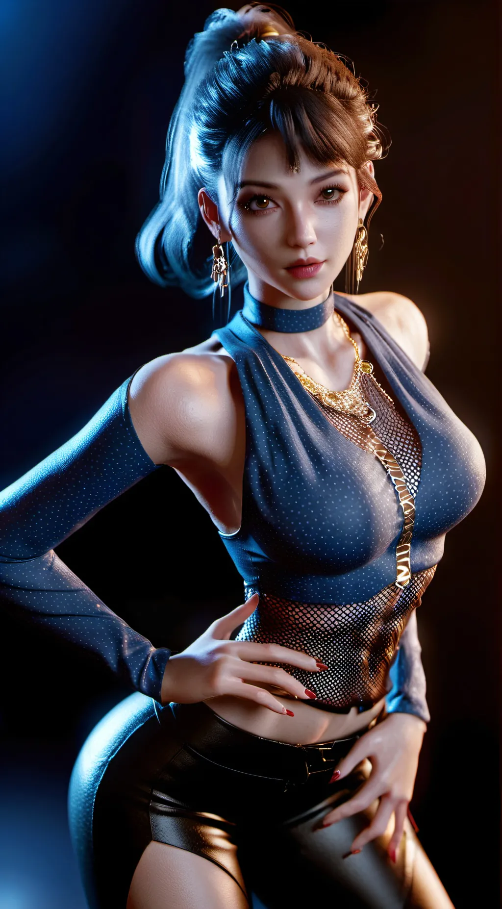 ai character: Charlie amelio background